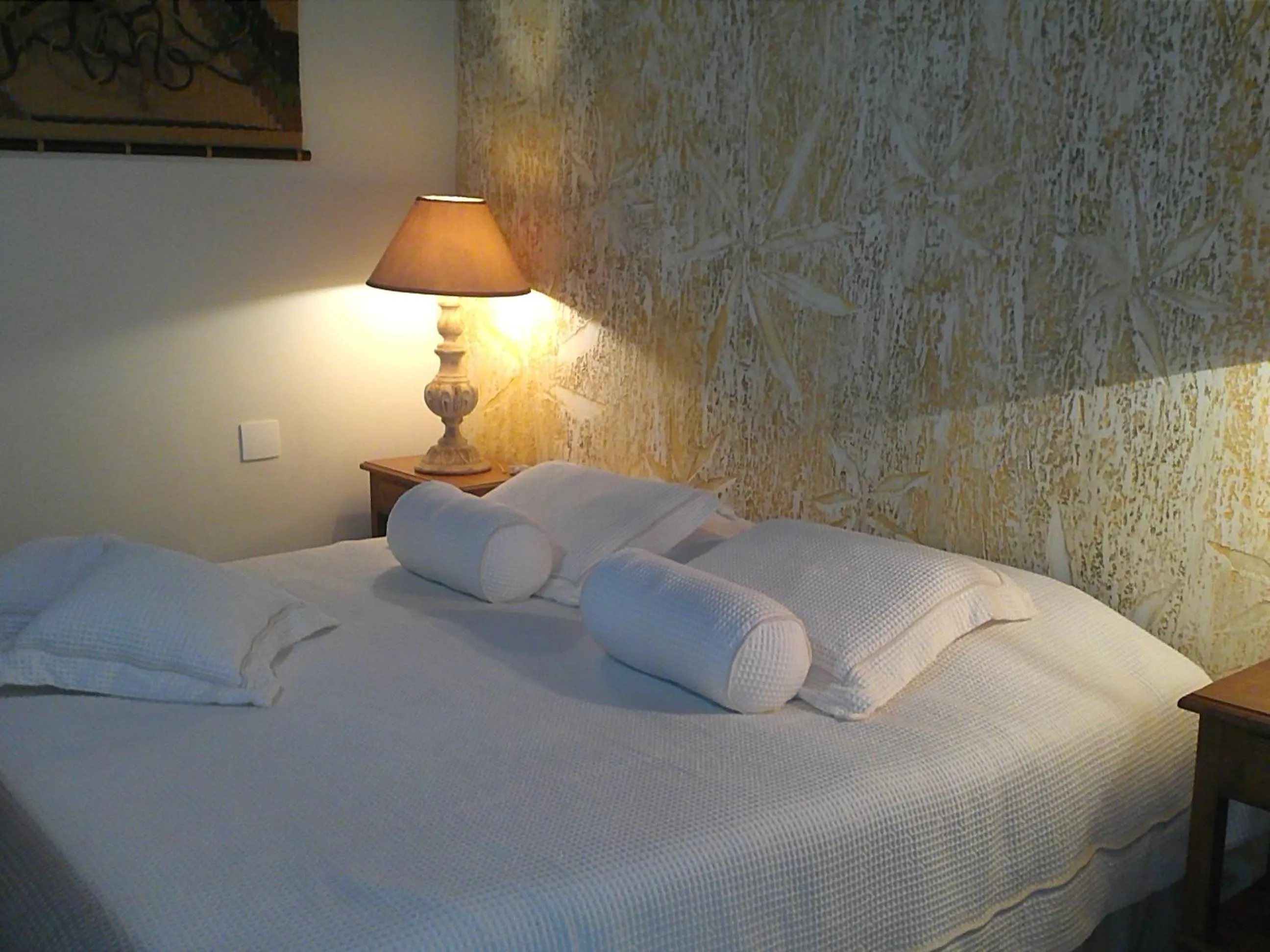 Bed in Pousada da Mantiqueira