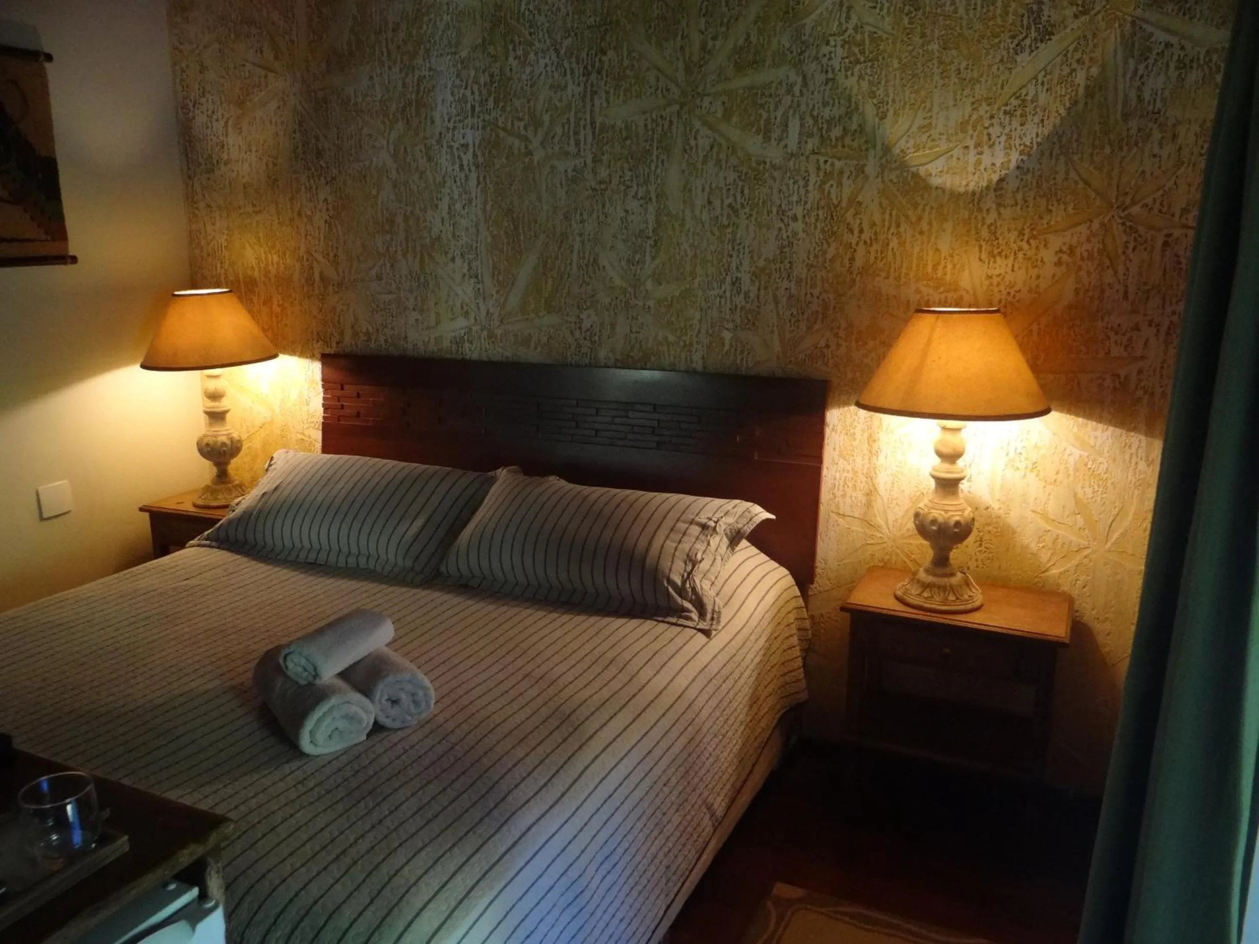 Bed in Pousada da Mantiqueira