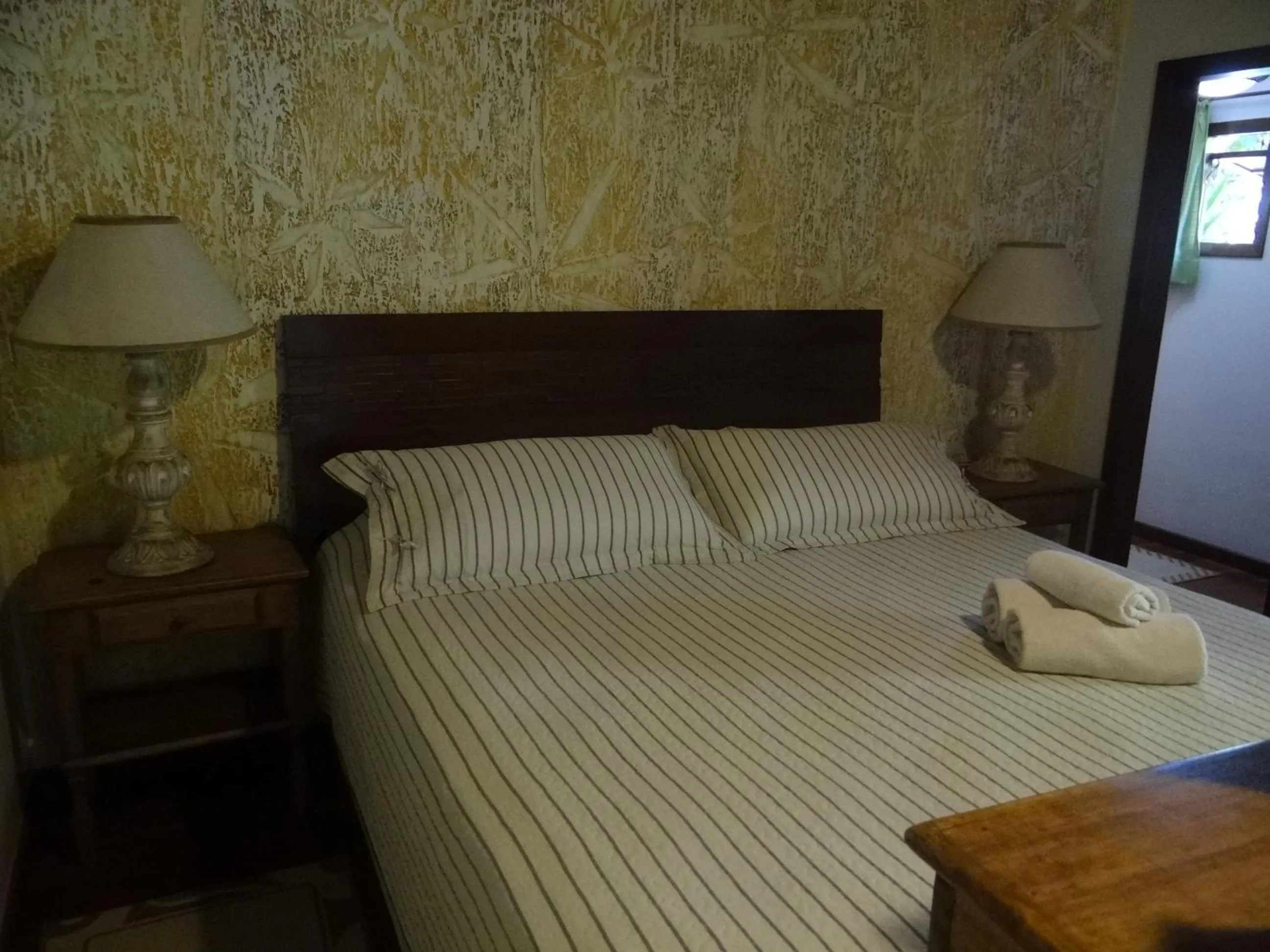 Bed in Pousada da Mantiqueira