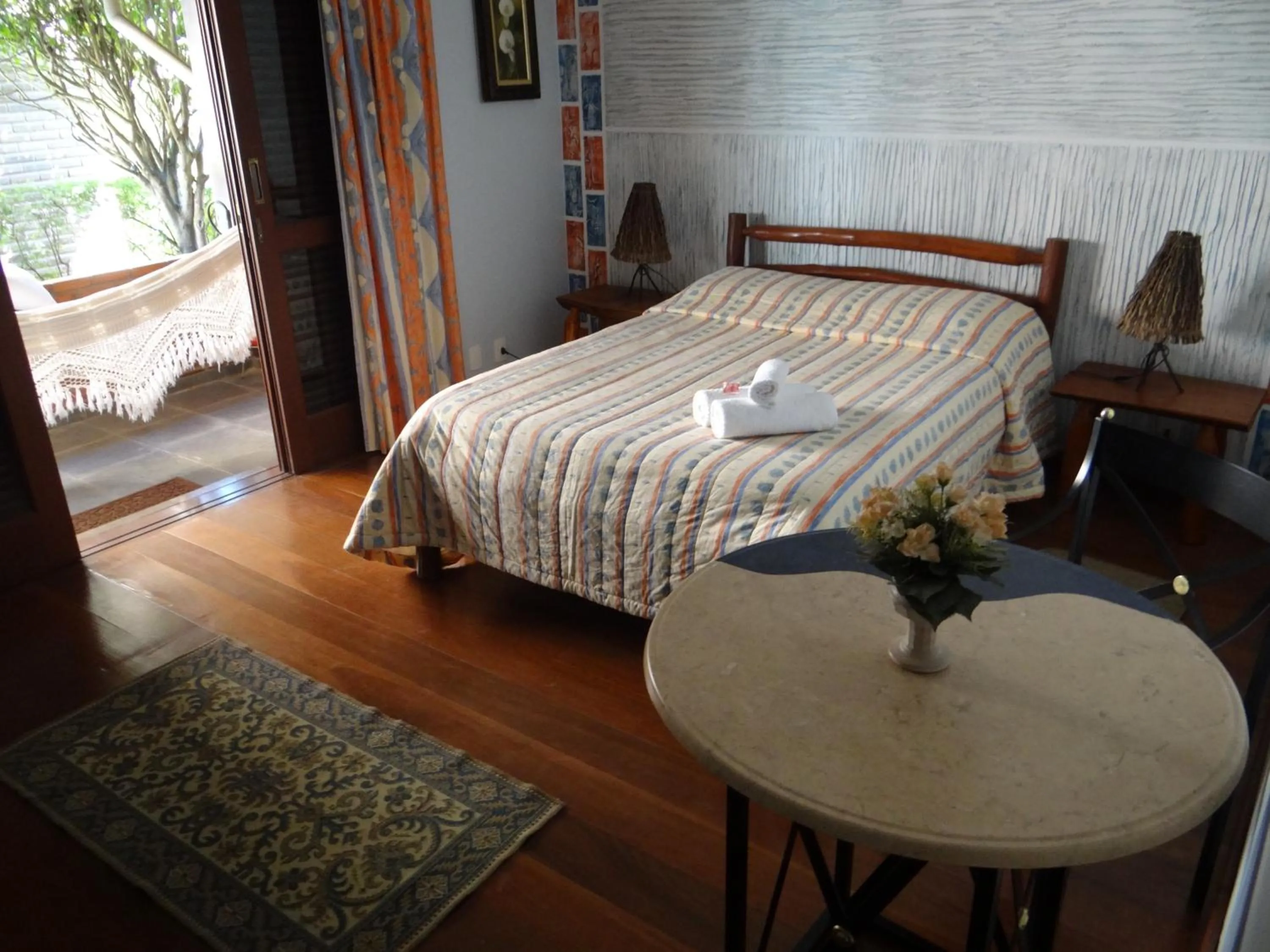 Photo of the whole room, Bed in Pousada da Mantiqueira