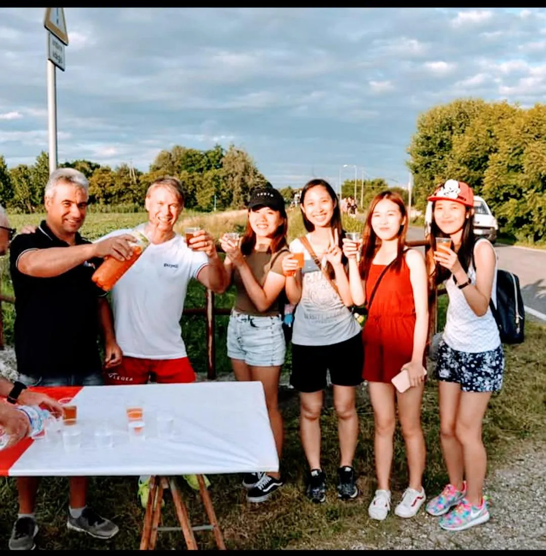 group of guests in Alloggi Adamo Venice