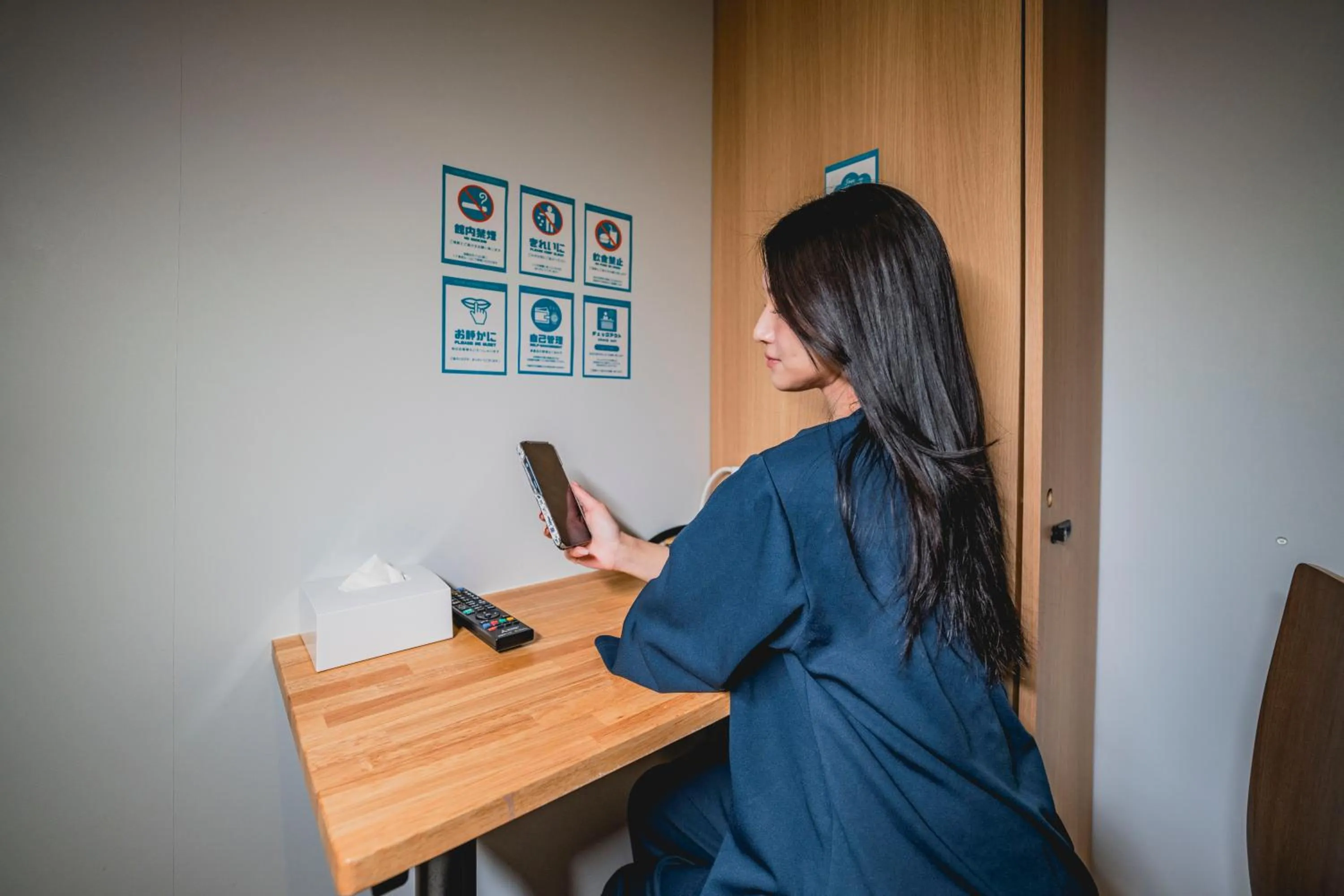 Photo of the whole room in hotel atarayo osaka