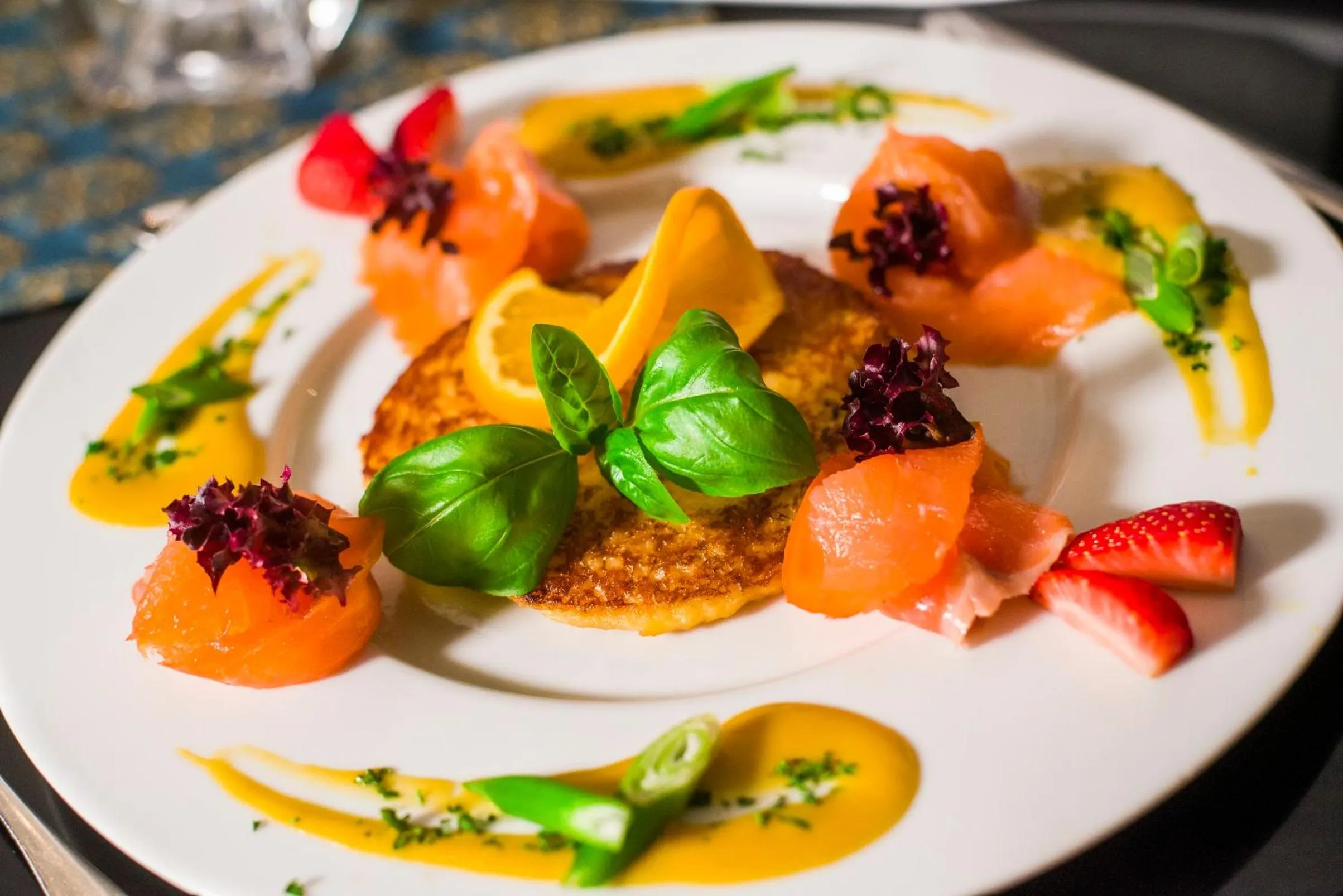 Food and drinks in Hotel Alexandra