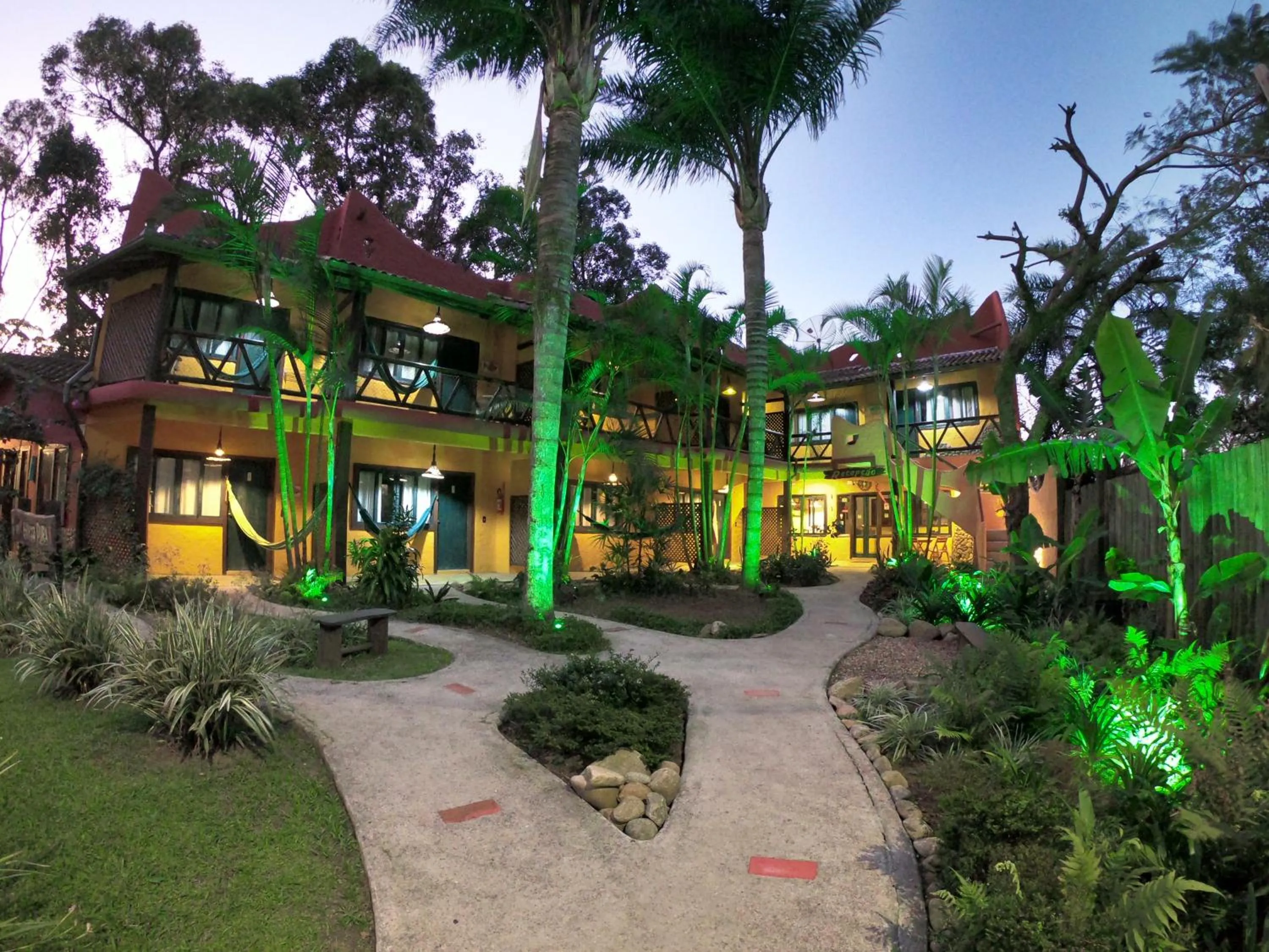 Property building in Pousada Beleza Pura na Praia da Ferrugem