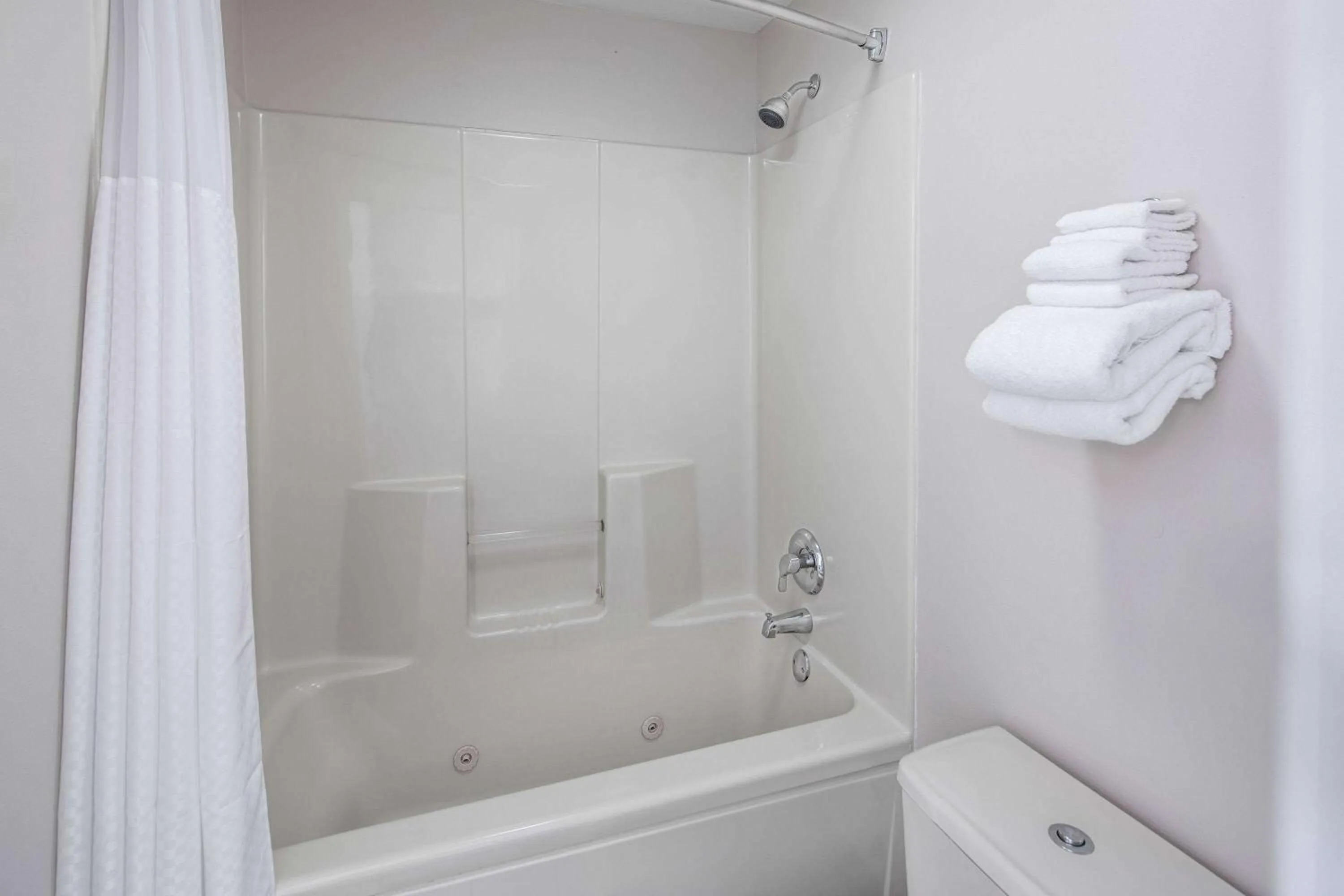 Bathroom in Baymont by Wyndham Cleveland