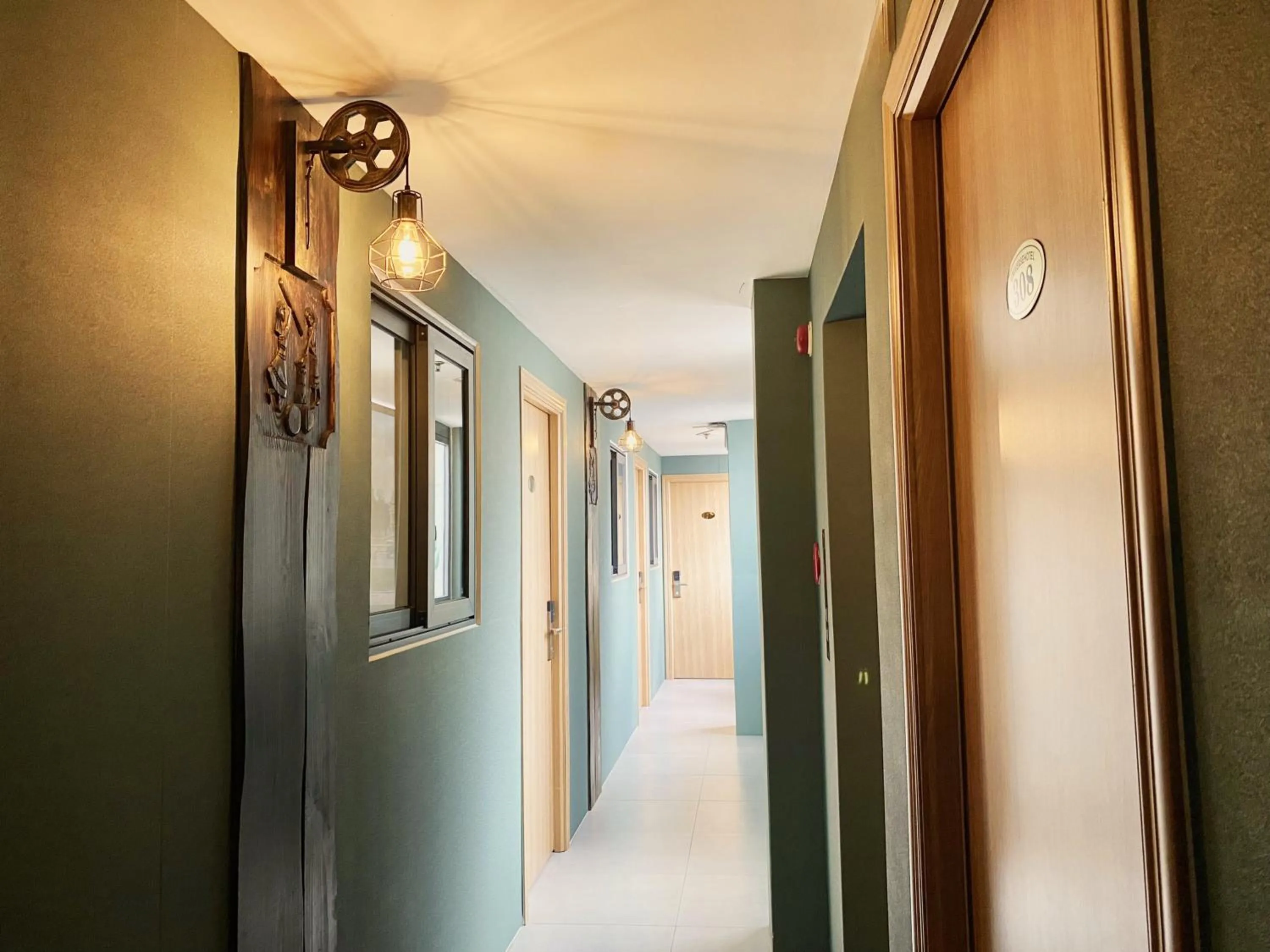 Decorative detail in Happy Life Green Hotel