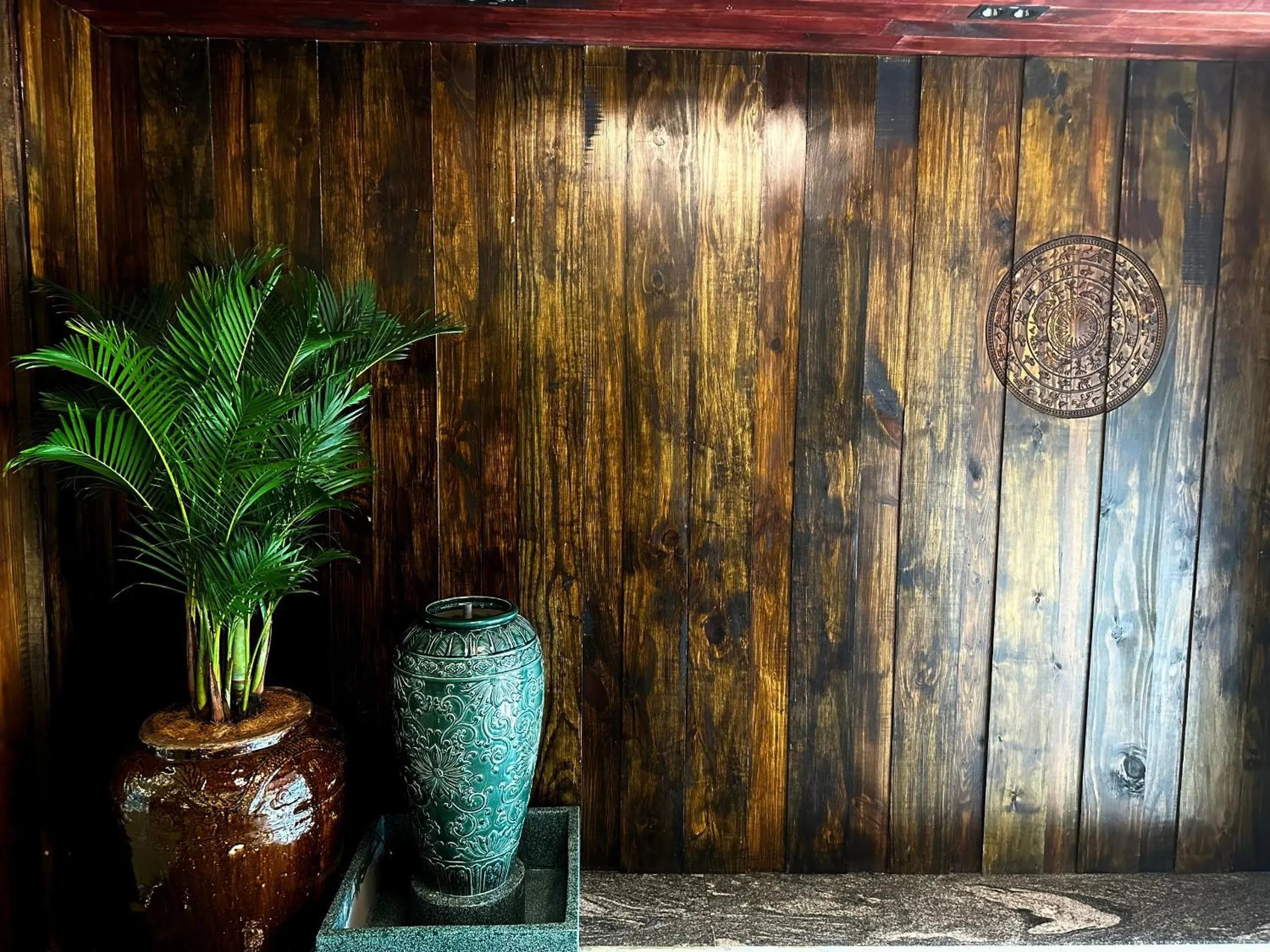 Decorative detail in Happy Life Green Hotel