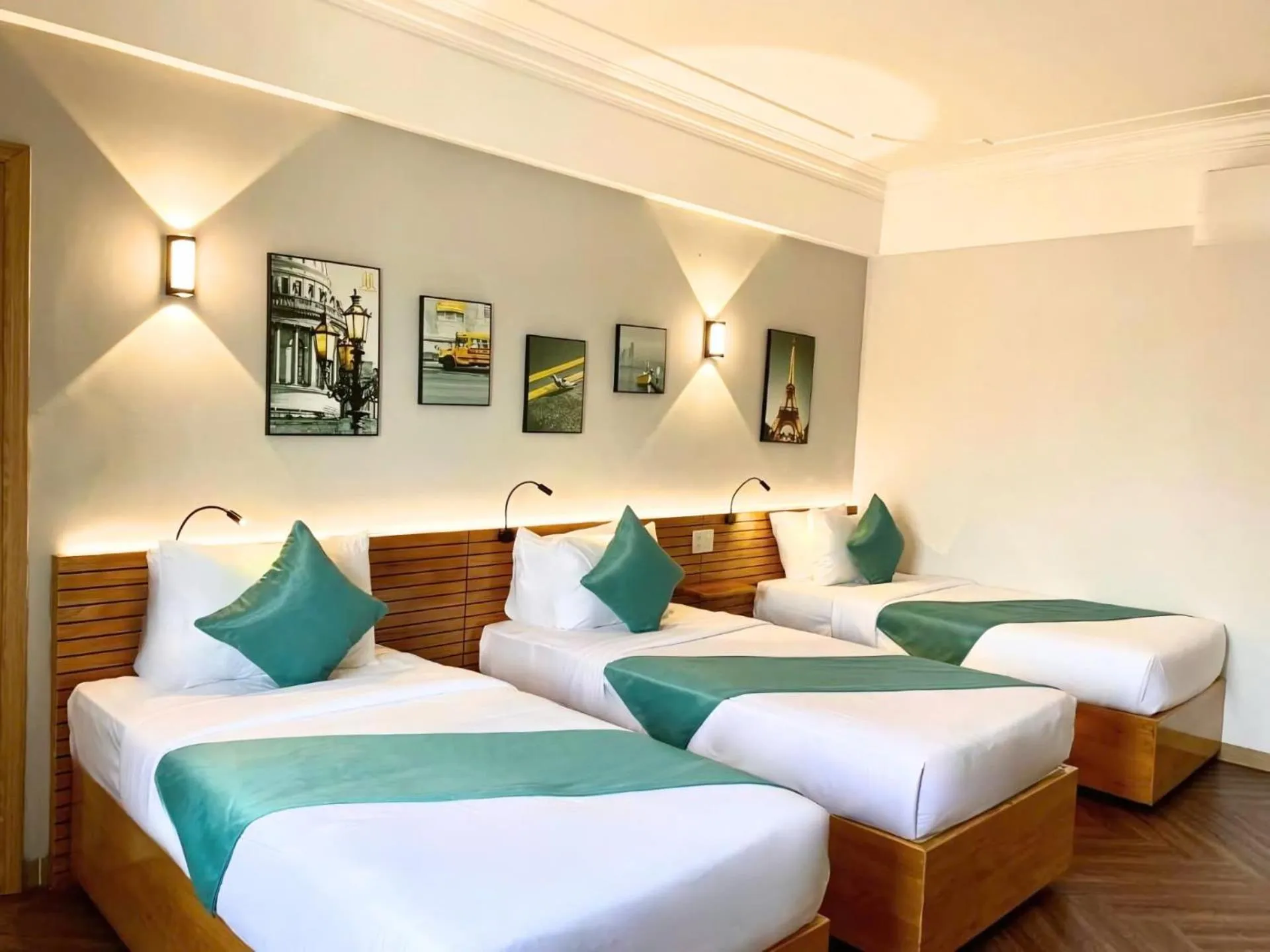 Bedroom, Bed in Happy Life Green Hotel