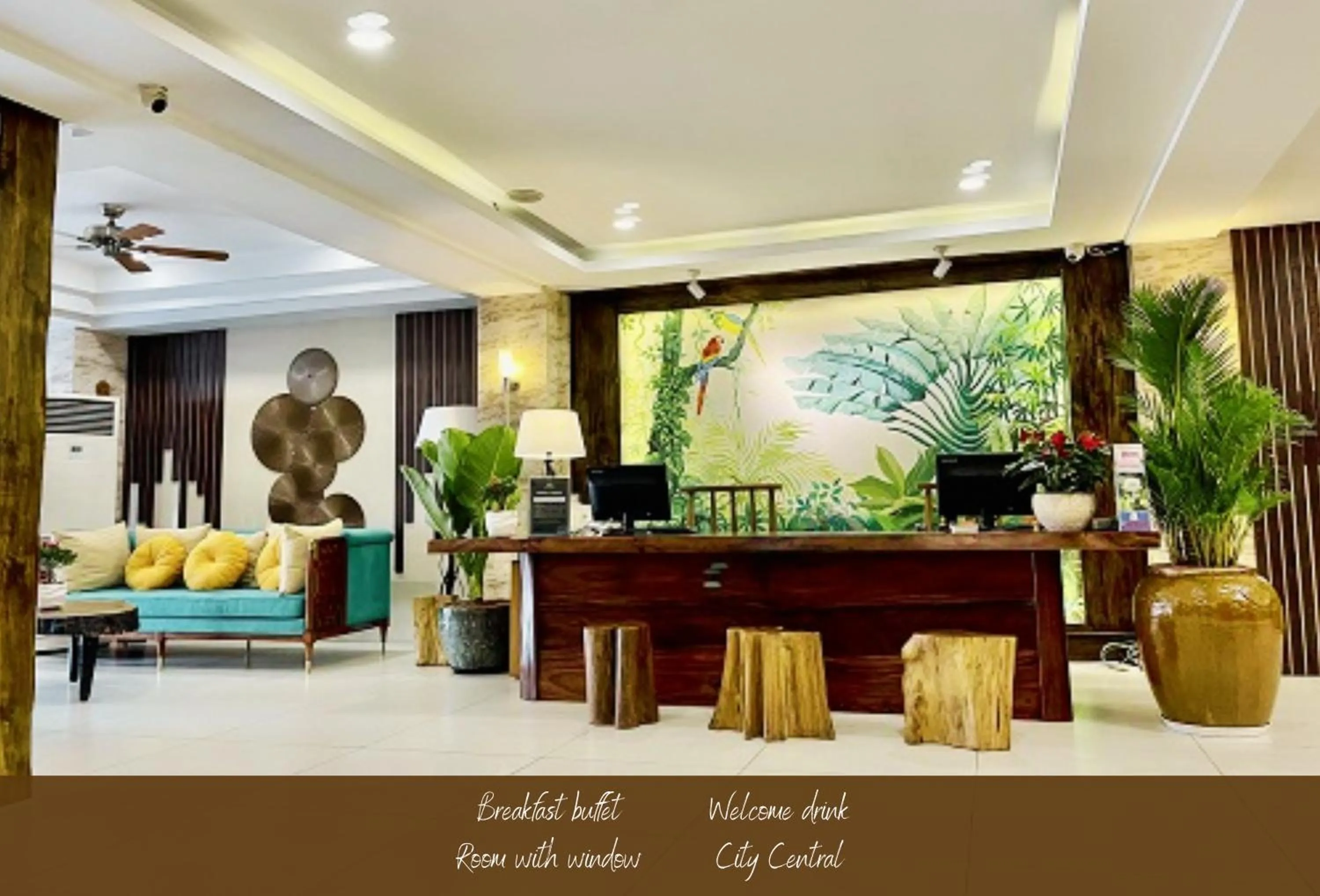 Lobby or reception in Happy Life Green Hotel