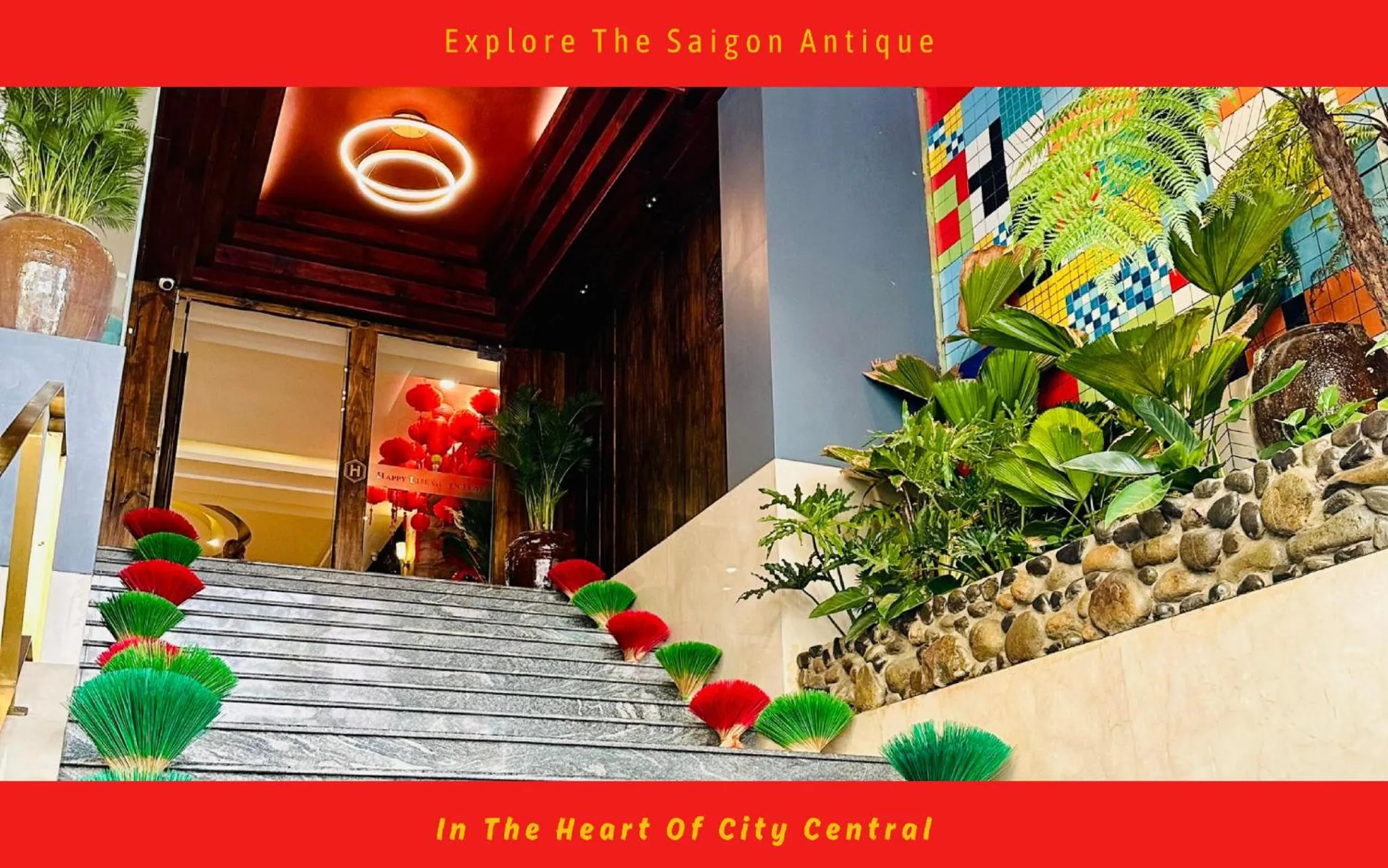 Property building in Happy Life Green Hotel