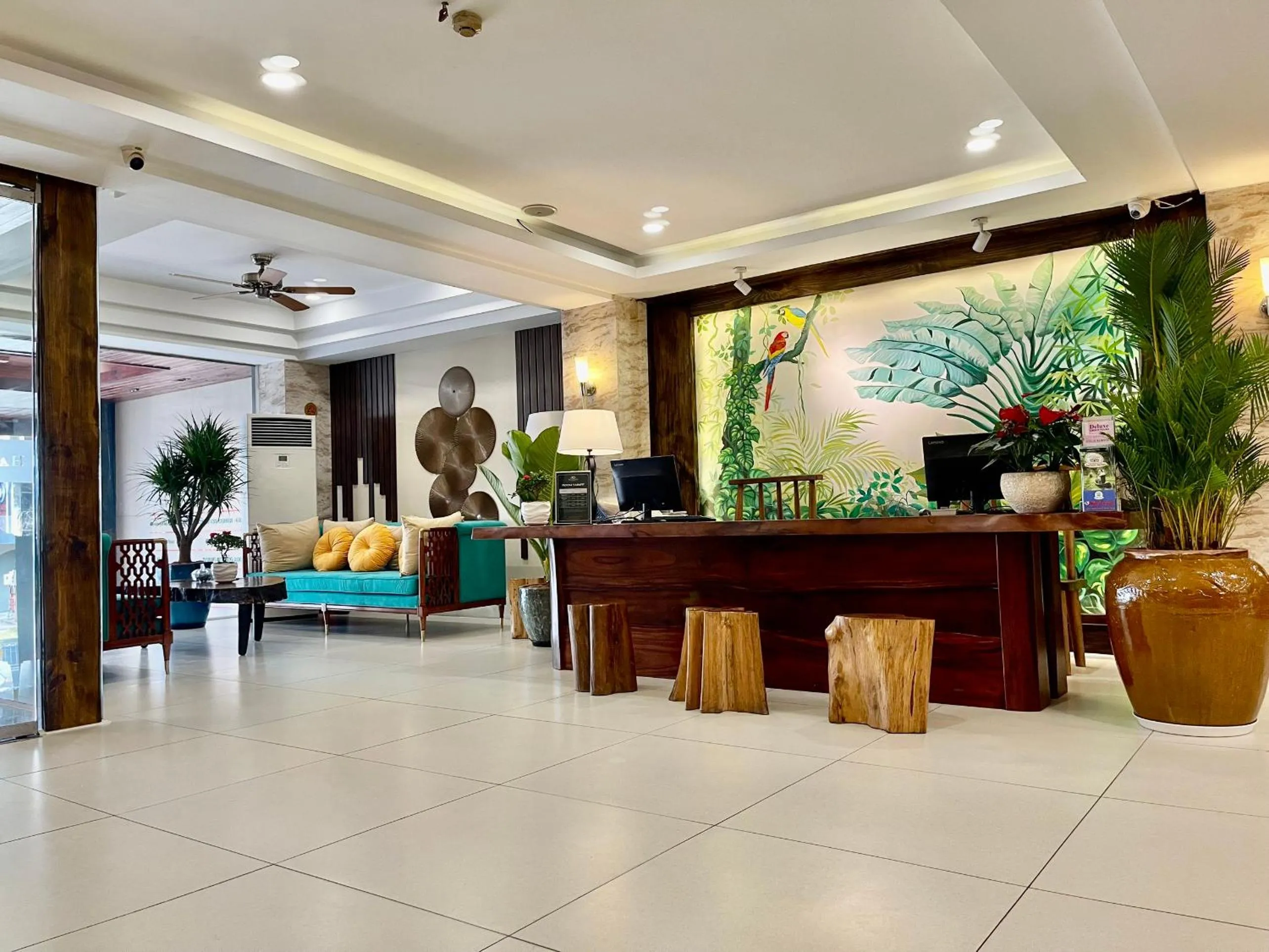 Lobby or reception in Happy Life Green Hotel