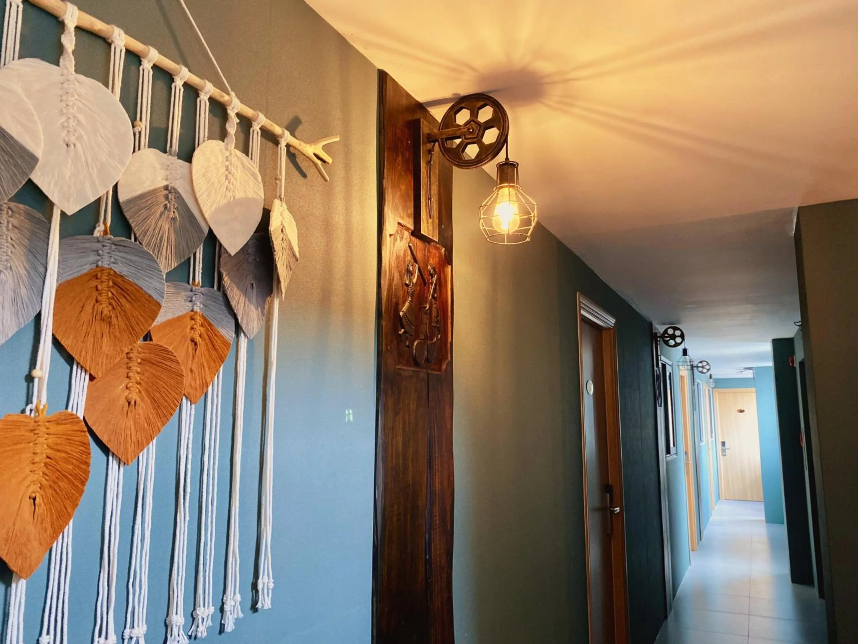 Decorative detail in Happy Life Green Hotel