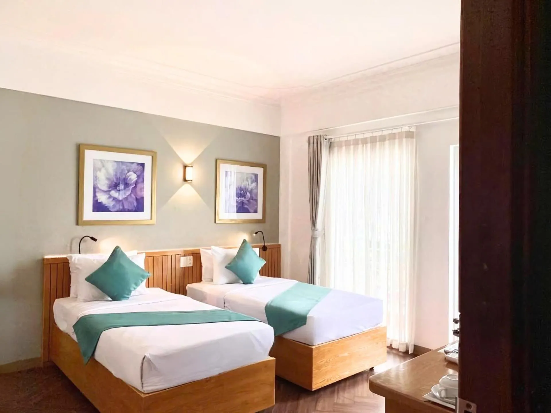 Bedroom, Bed in Happy Life Green Hotel