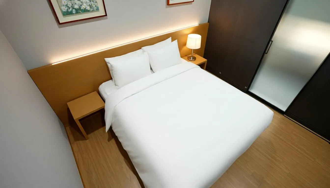 Bed in Kwangsu Hotel Haeundae