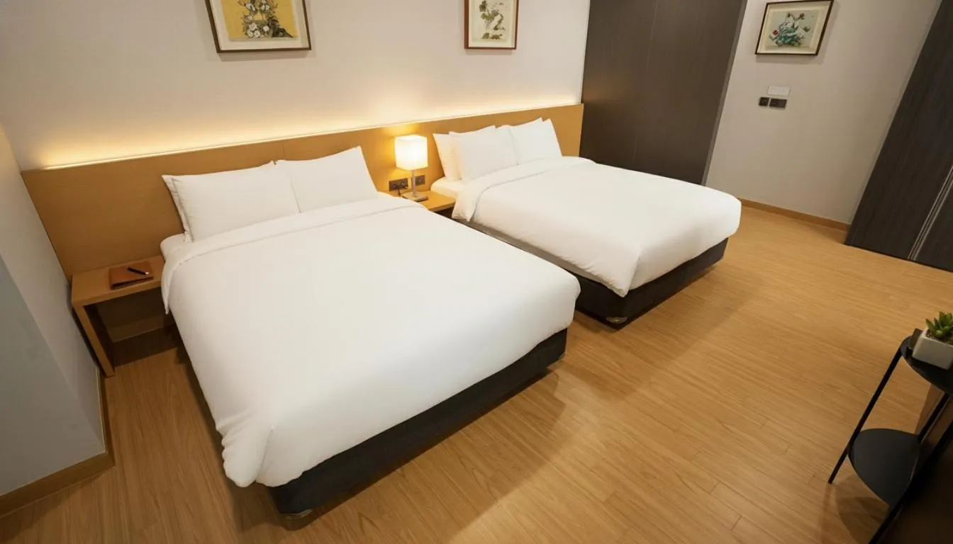 Bed in Kwangsu Hotel Haeundae