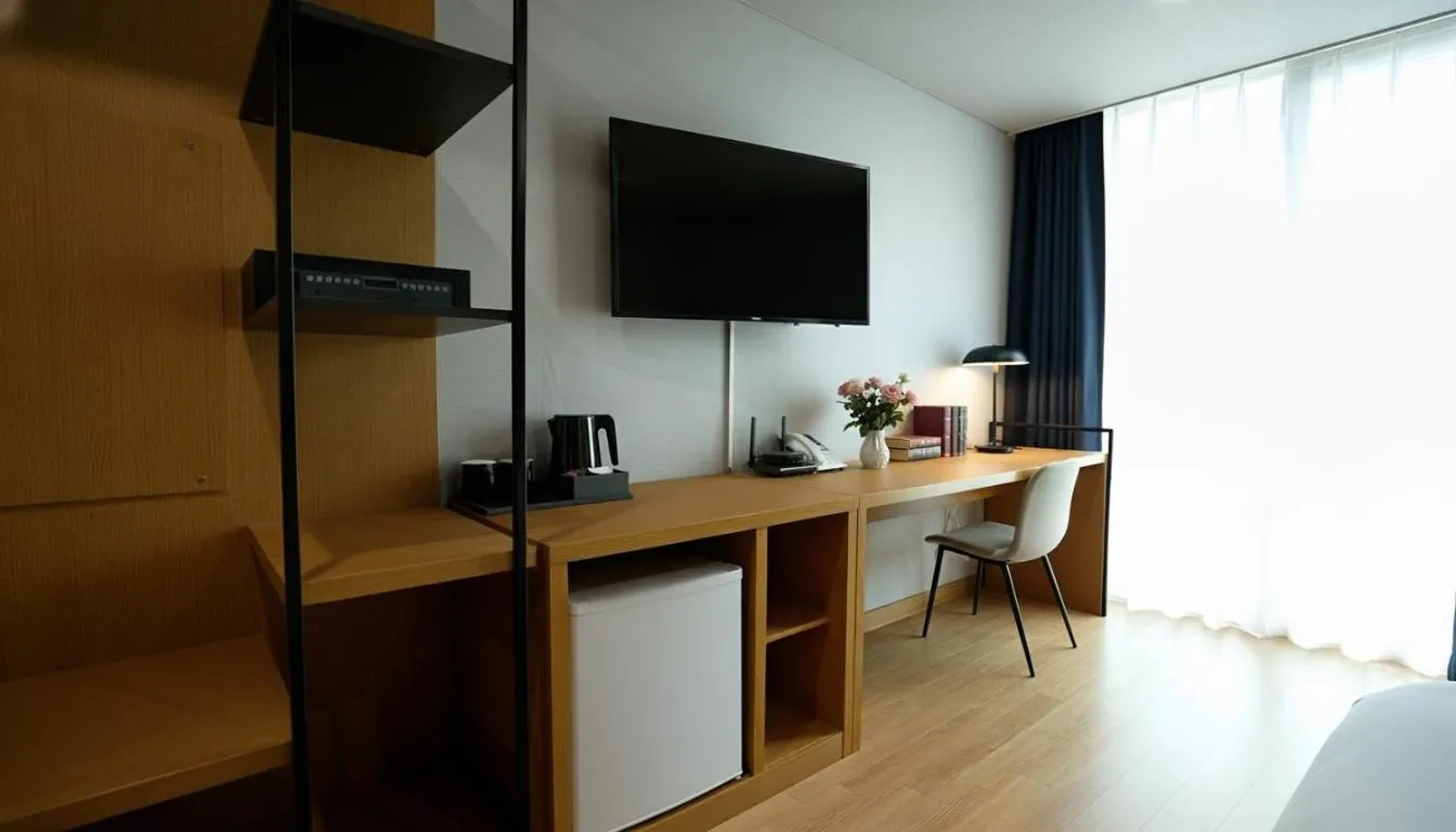 Decorative detail in Kwangsu Hotel Haeundae