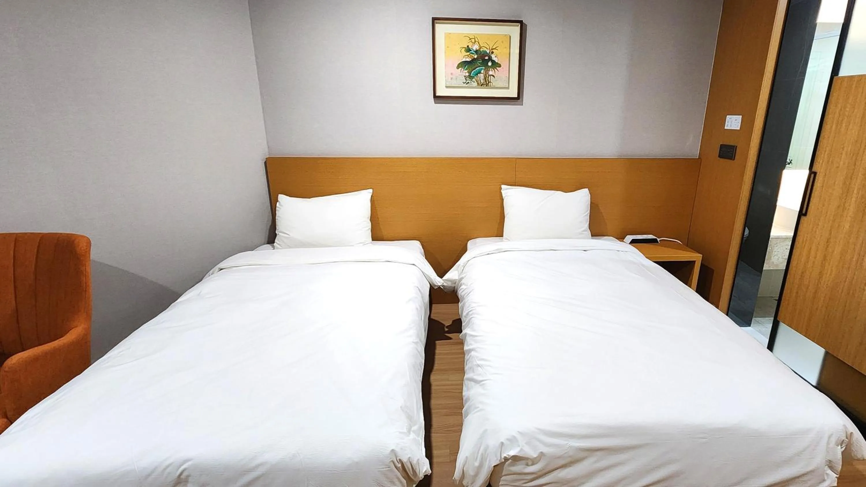 Bed in Kwangsu Hotel Haeundae