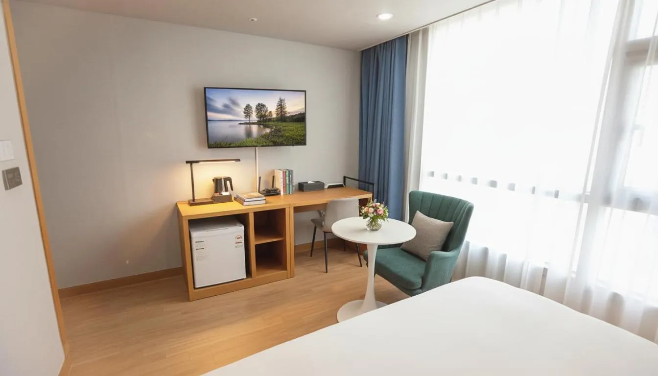 Area and facilities, Bed in Kwangsu Hotel Haeundae