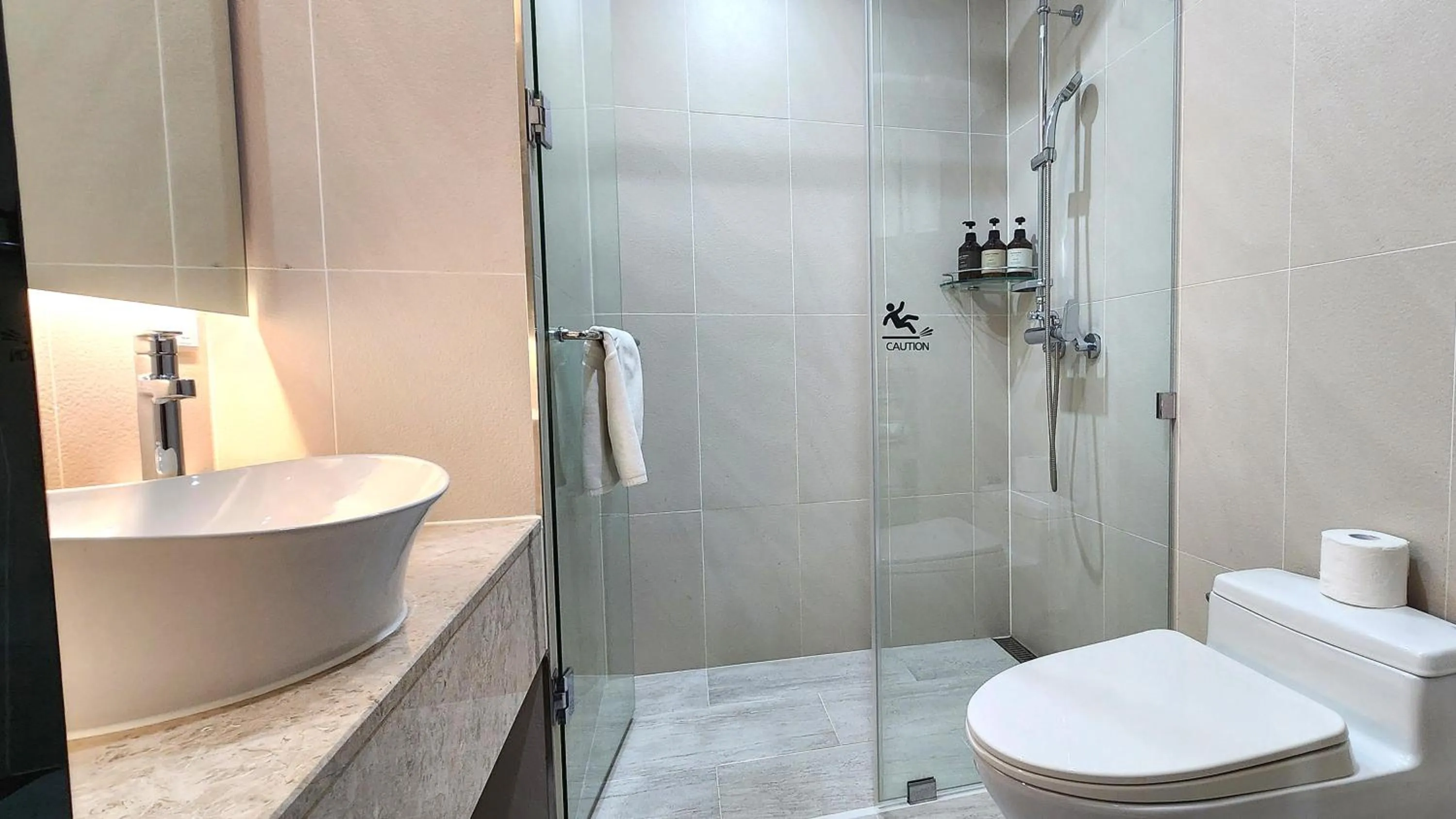 Shower in Kwangsu Hotel Haeundae
