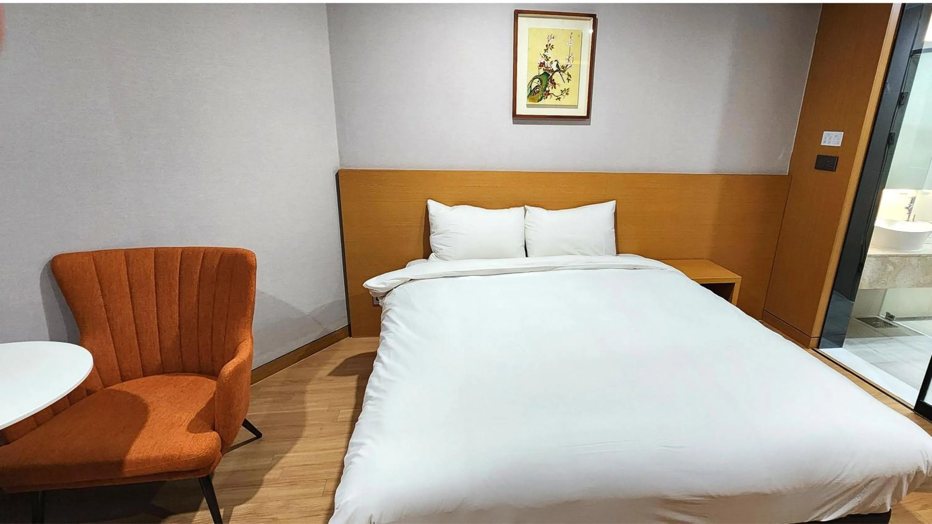 Bed in Kwangsu Hotel Haeundae