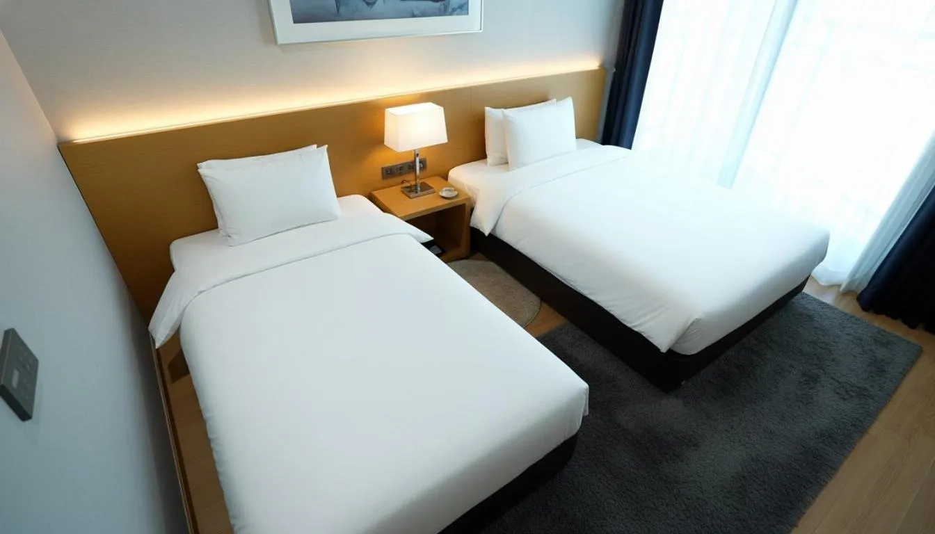 Bed in Kwangsu Hotel Haeundae