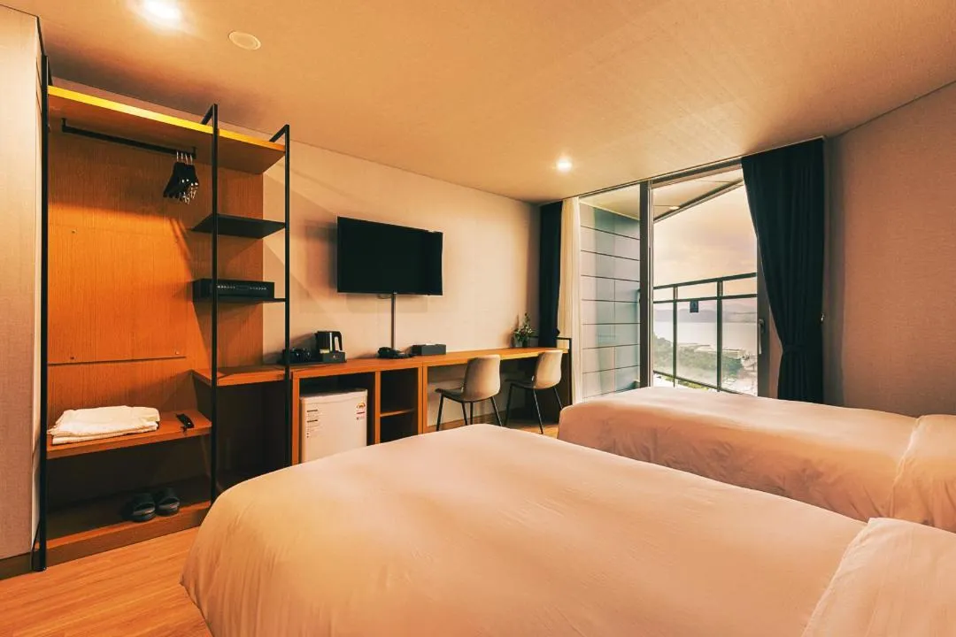 Bed in Kwangsu Hotel Haeundae