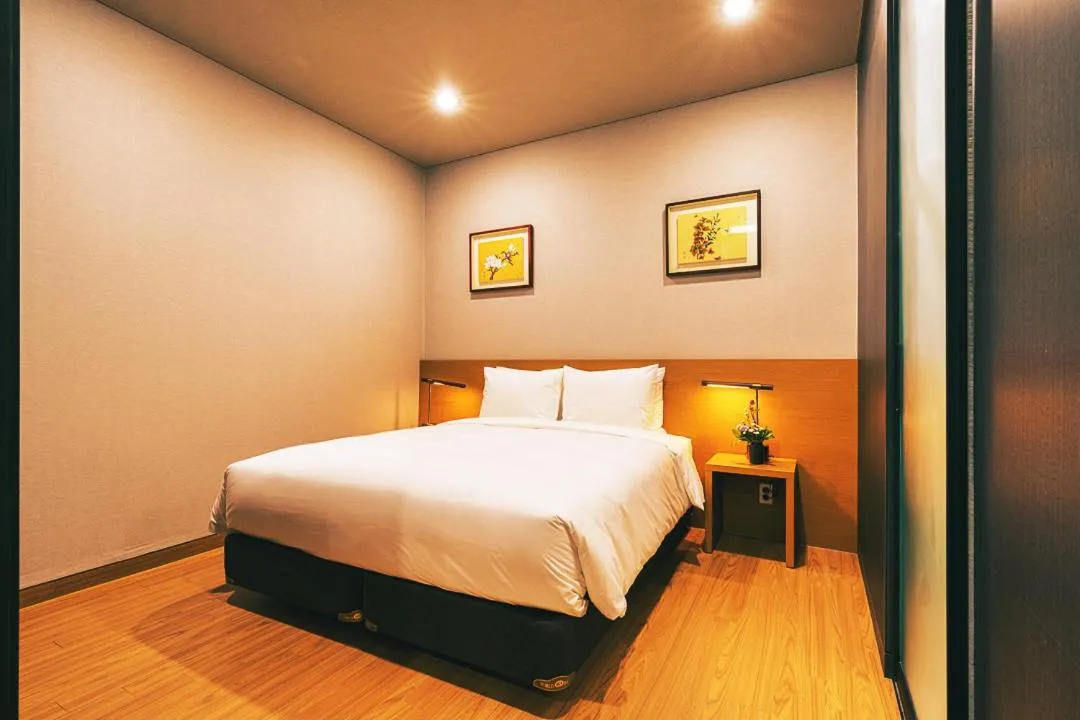 Bed in Kwangsu Hotel Haeundae