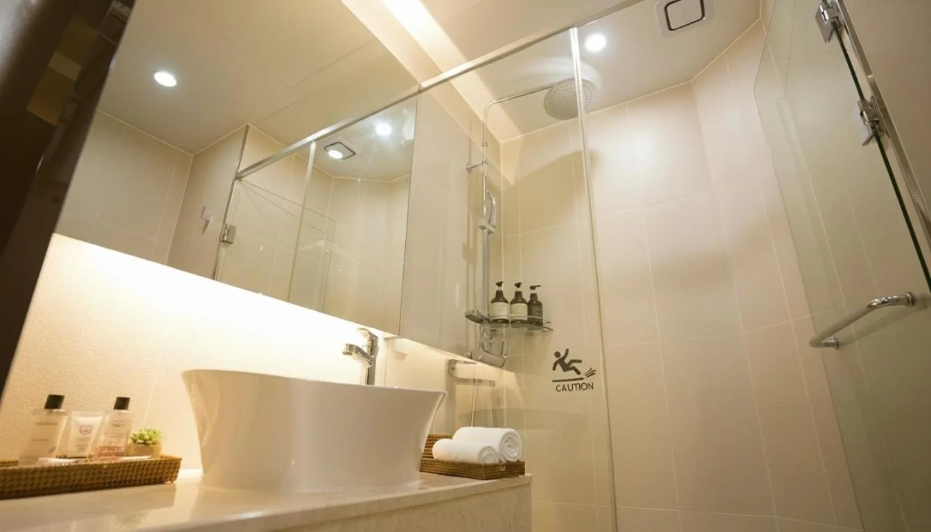 Shower in Kwangsu Hotel Haeundae