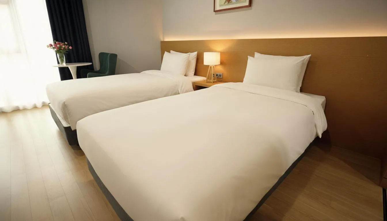 Bed in Kwangsu Hotel Haeundae