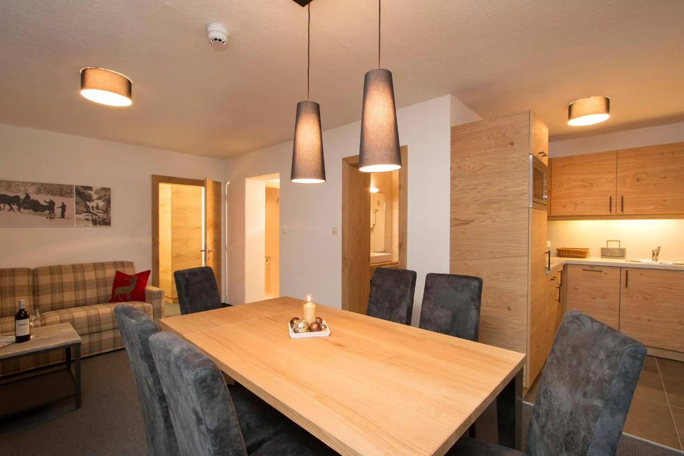 Living room in Gurglhof Apartmenthaus