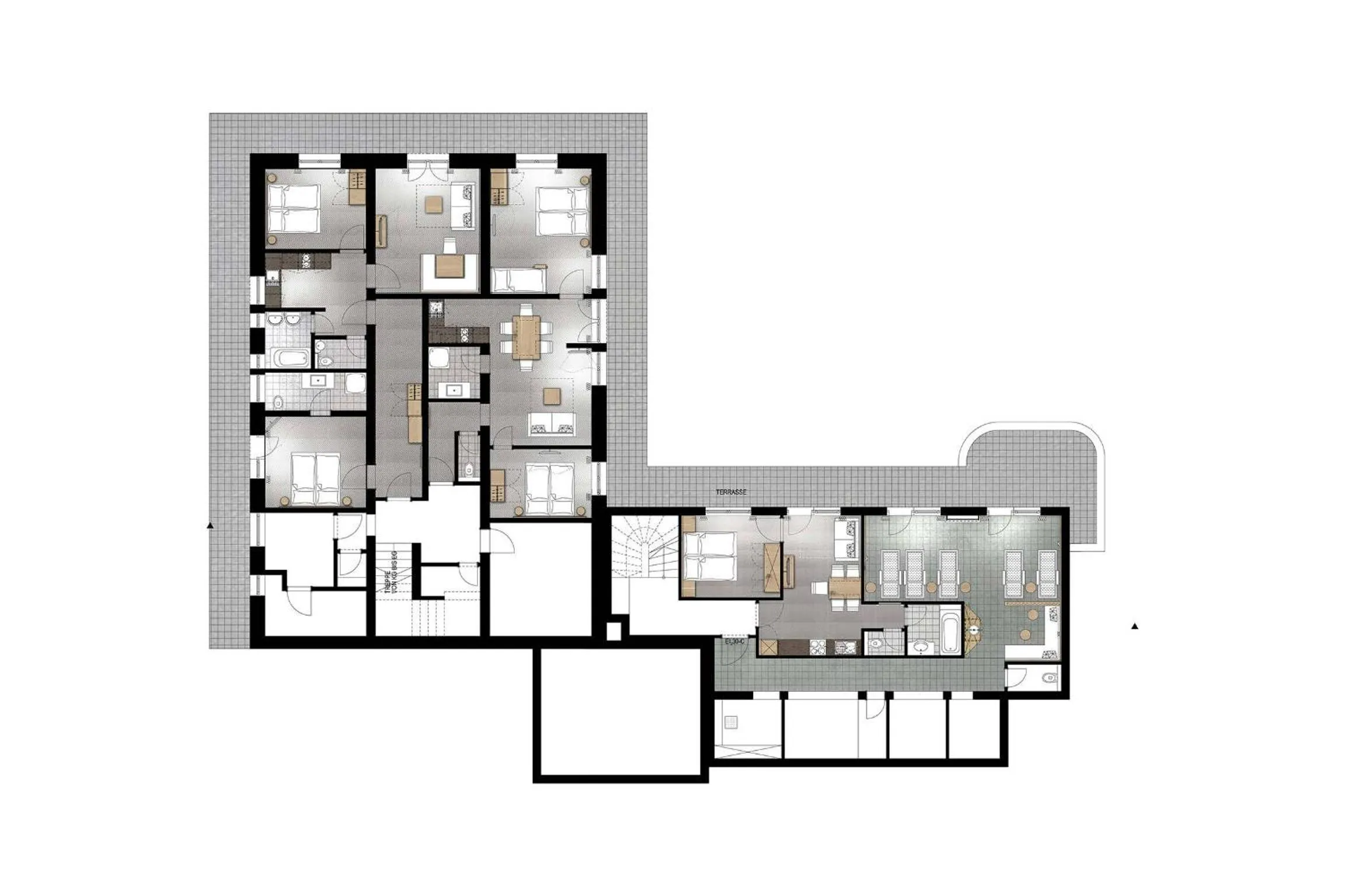 Floor plan in Gurglhof Apartmenthaus