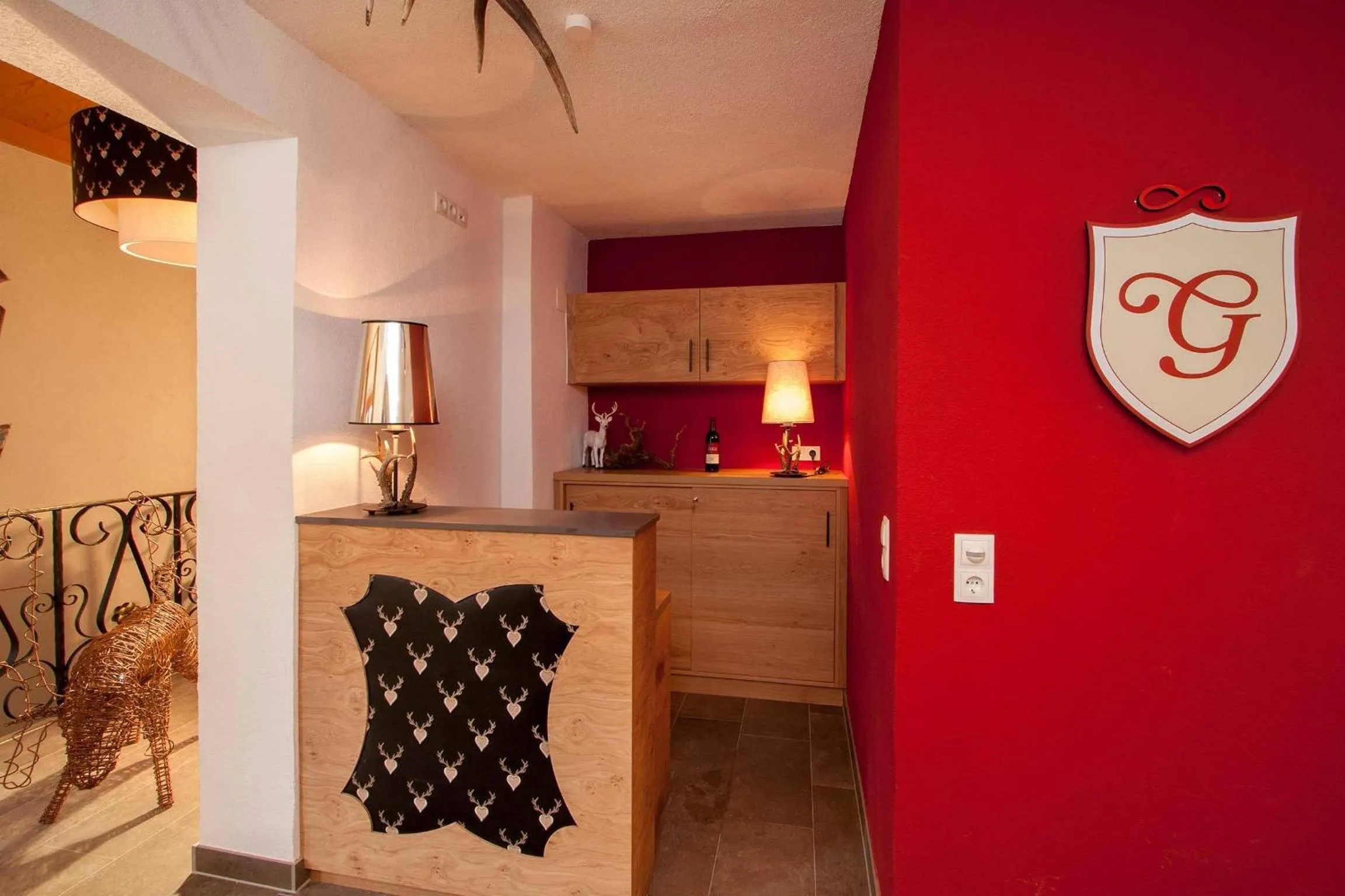 Decorative detail in Gurglhof Apartmenthaus