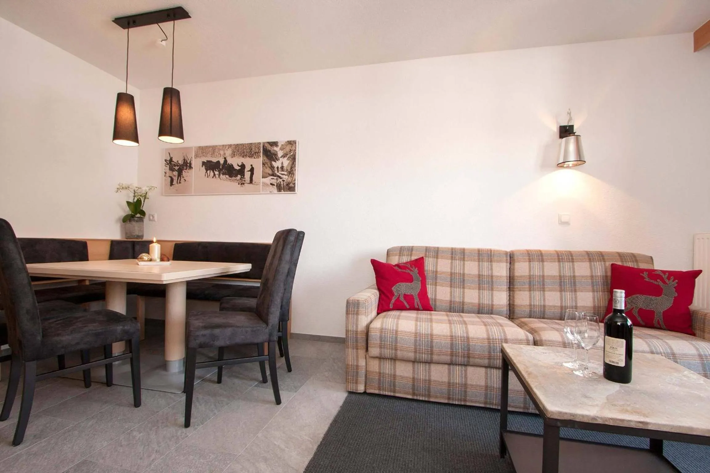 Seating area in Gurglhof Apartmenthaus