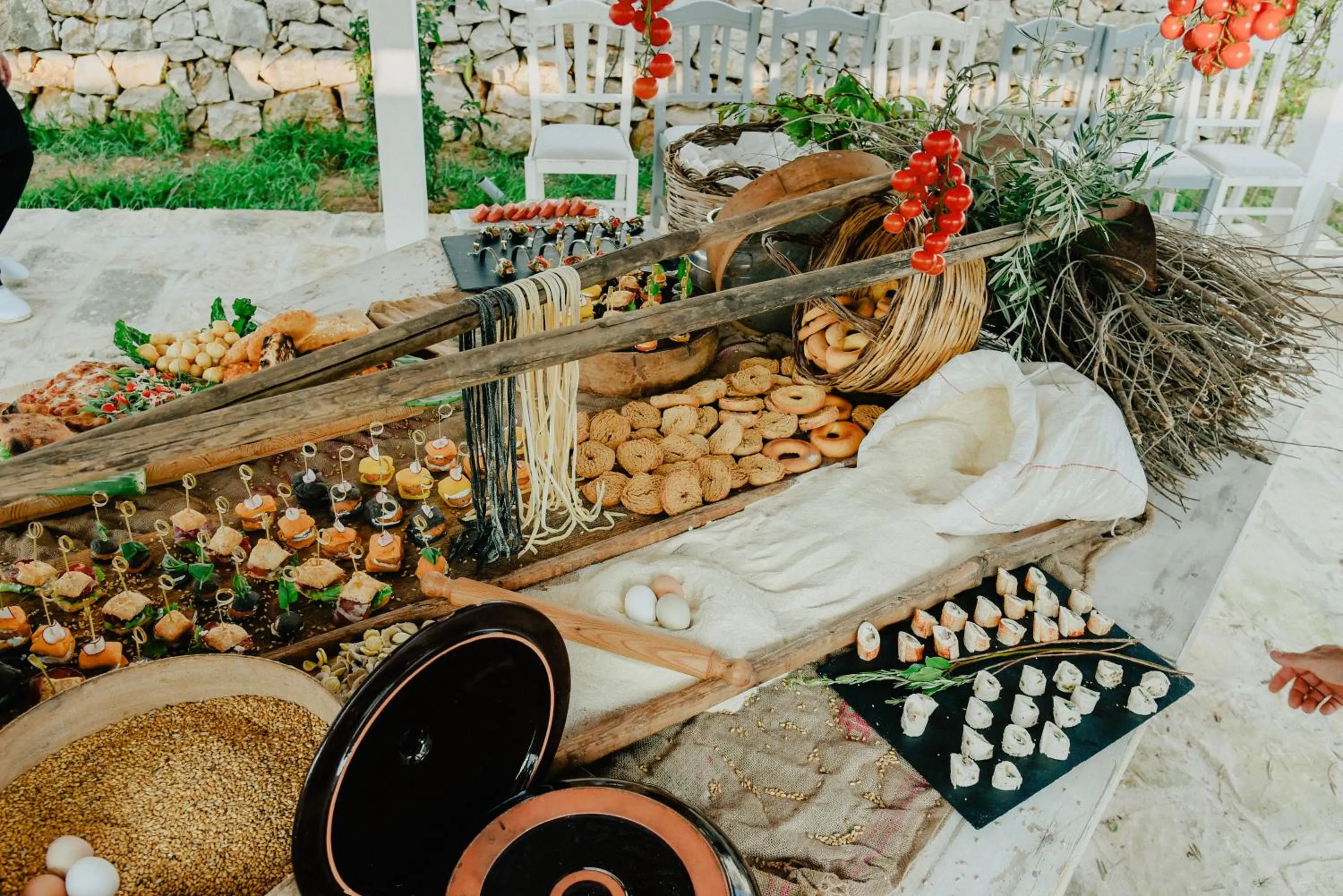 Restaurant/places to eat in La Restuccia Masseria Urban - DiscoHotel