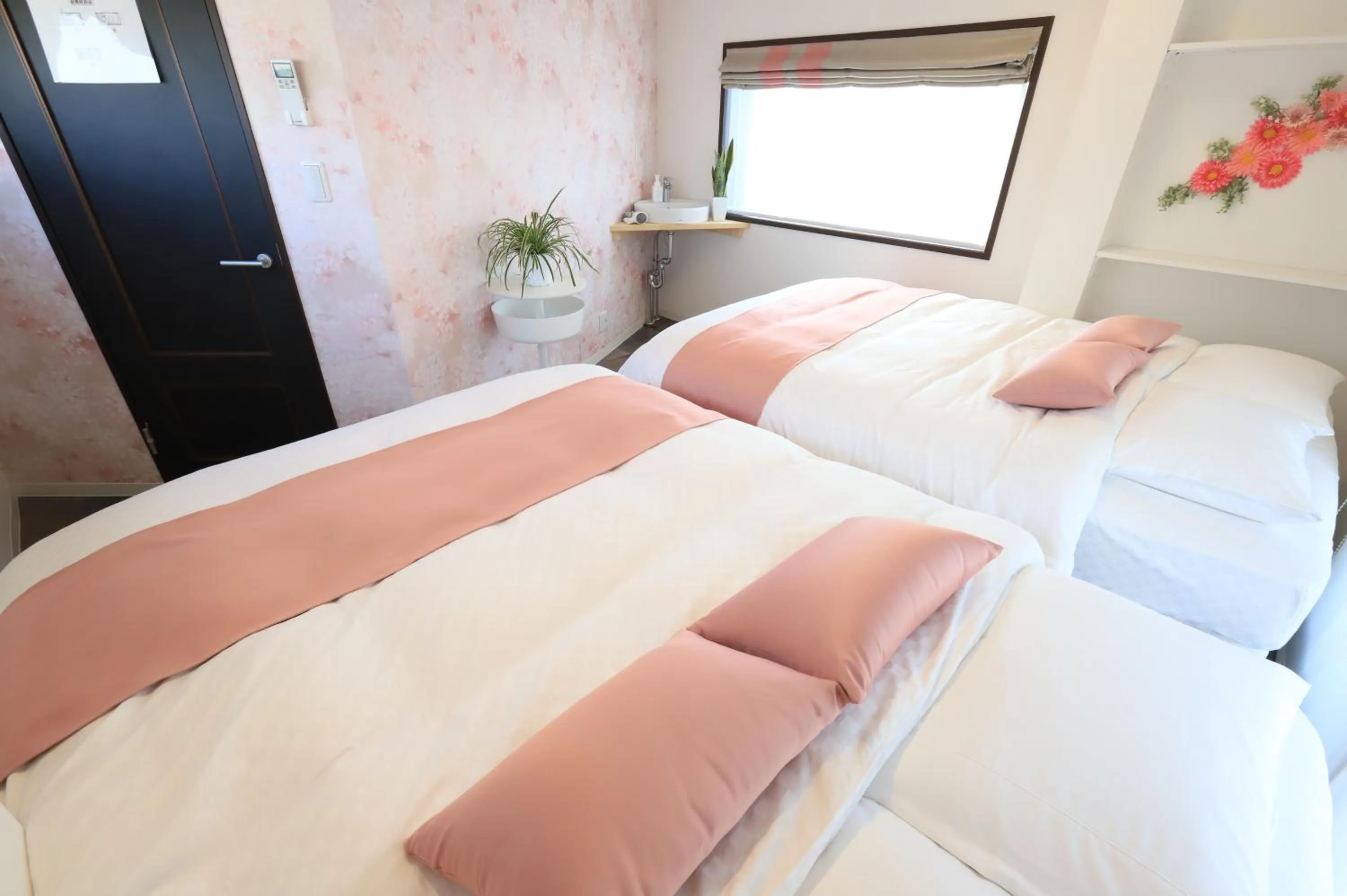 Bed in Hikari House