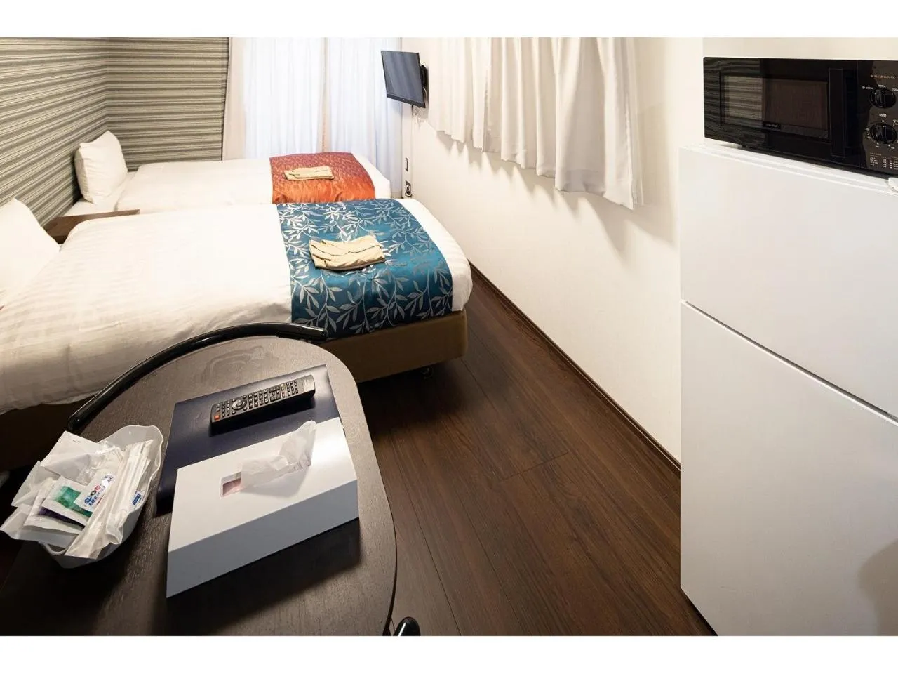 Photo of the whole room, Bed in Coruscant Hotel NagasakiekiⅡ