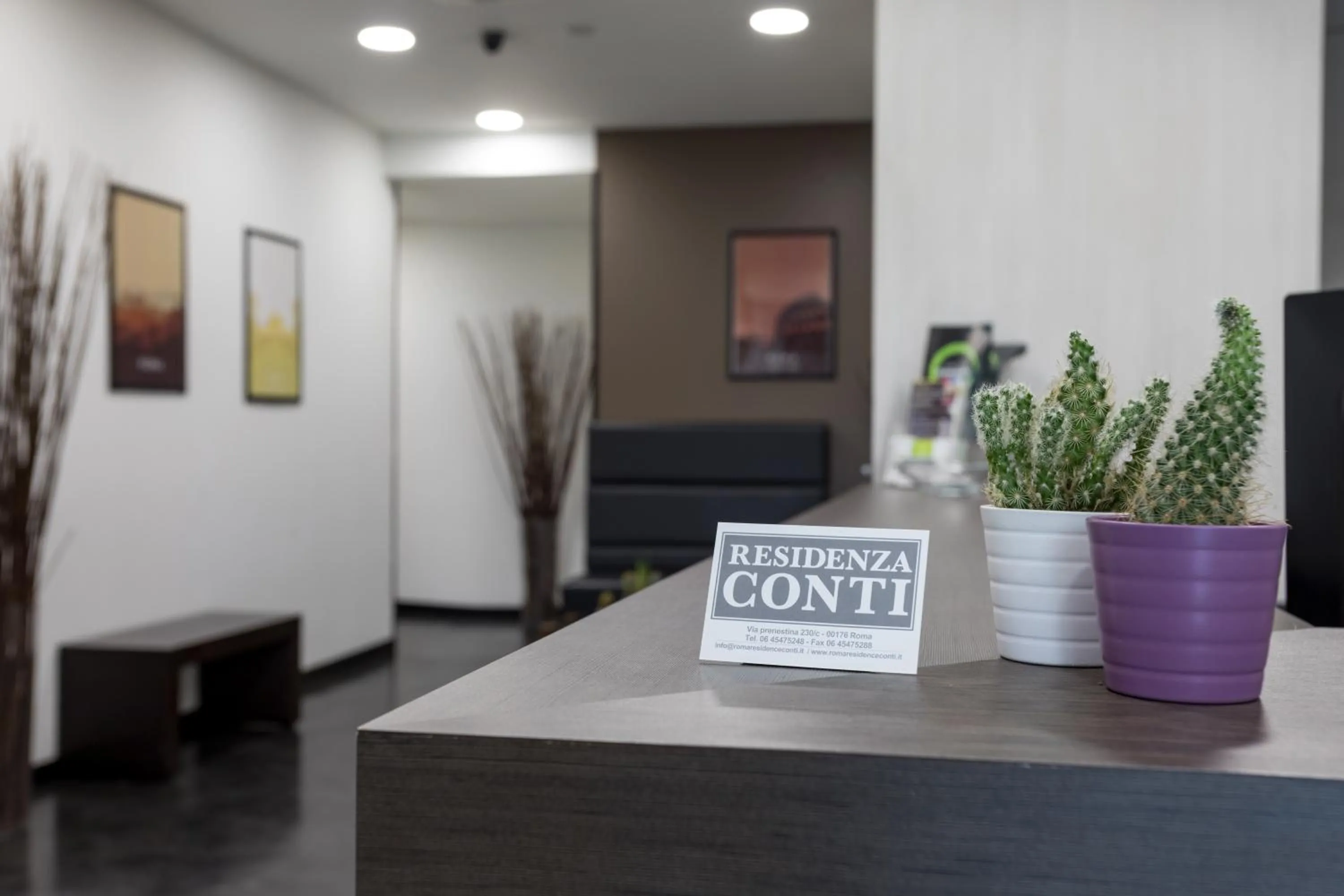 Lobby or reception in Residenza Conti