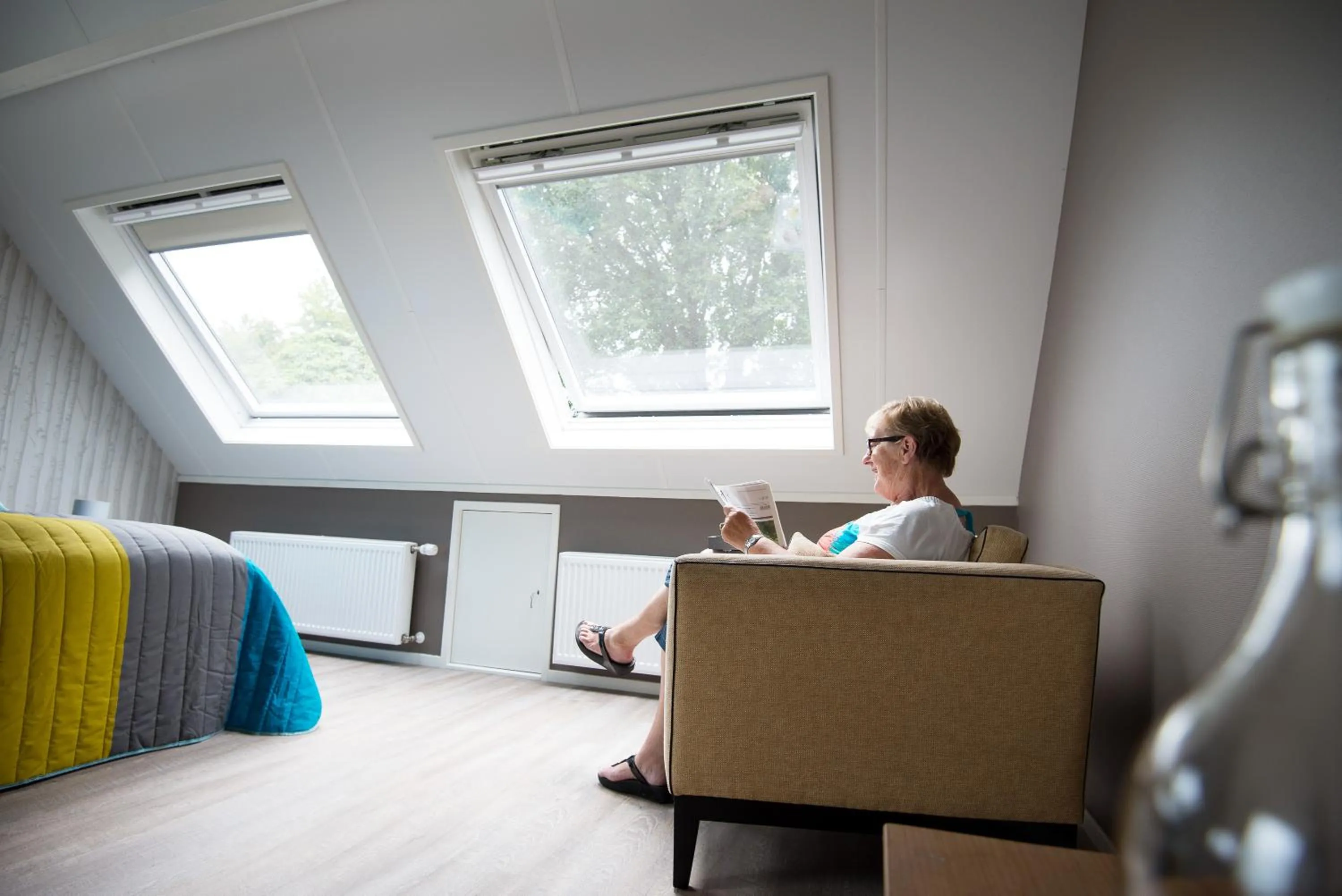 Photo of the whole room in B&B Groot Pepersgoed