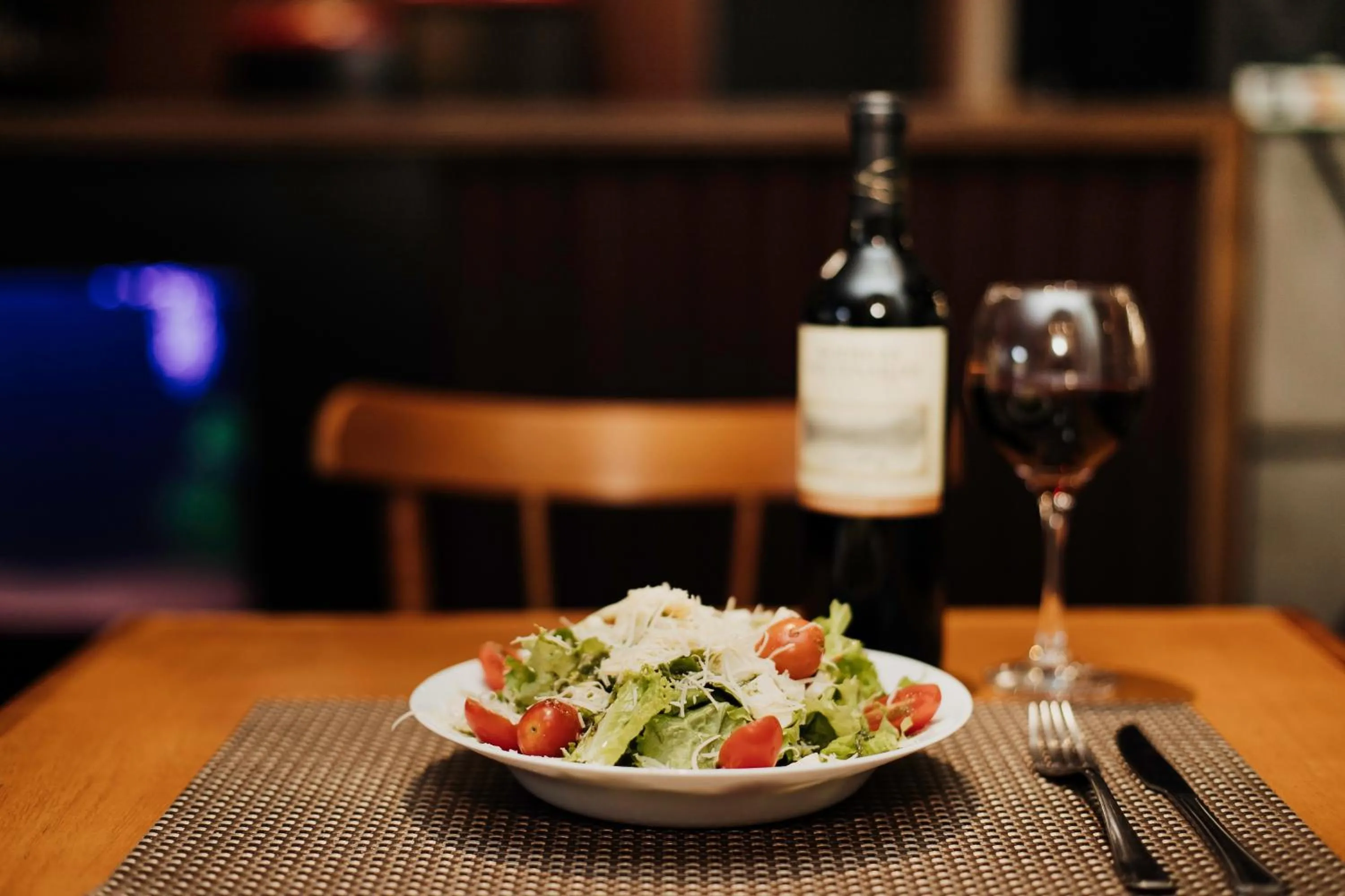 Meals in Suntory Hotel