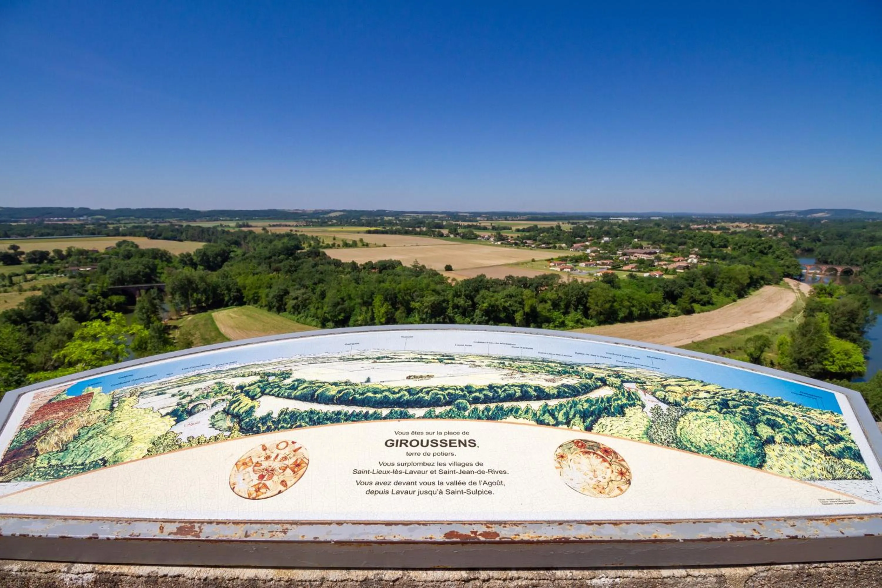 B&B du Couvent, vue château