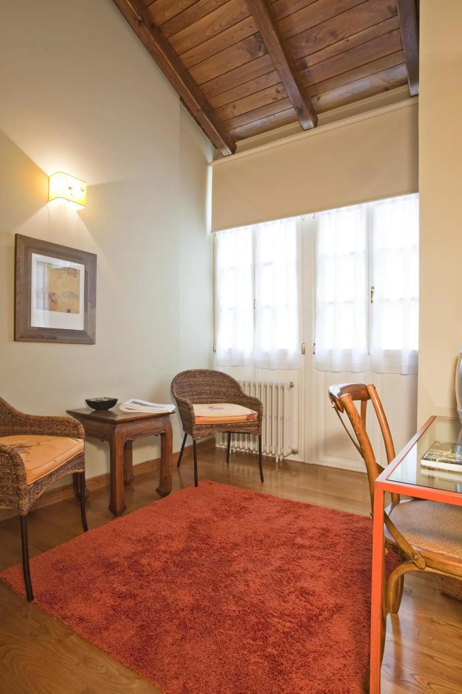 Seating area in Casa Soto