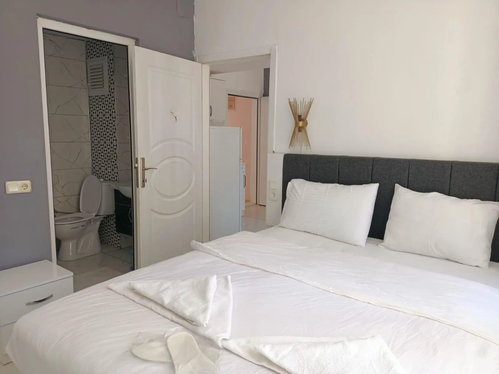 Bed in Vienna Apart Otel