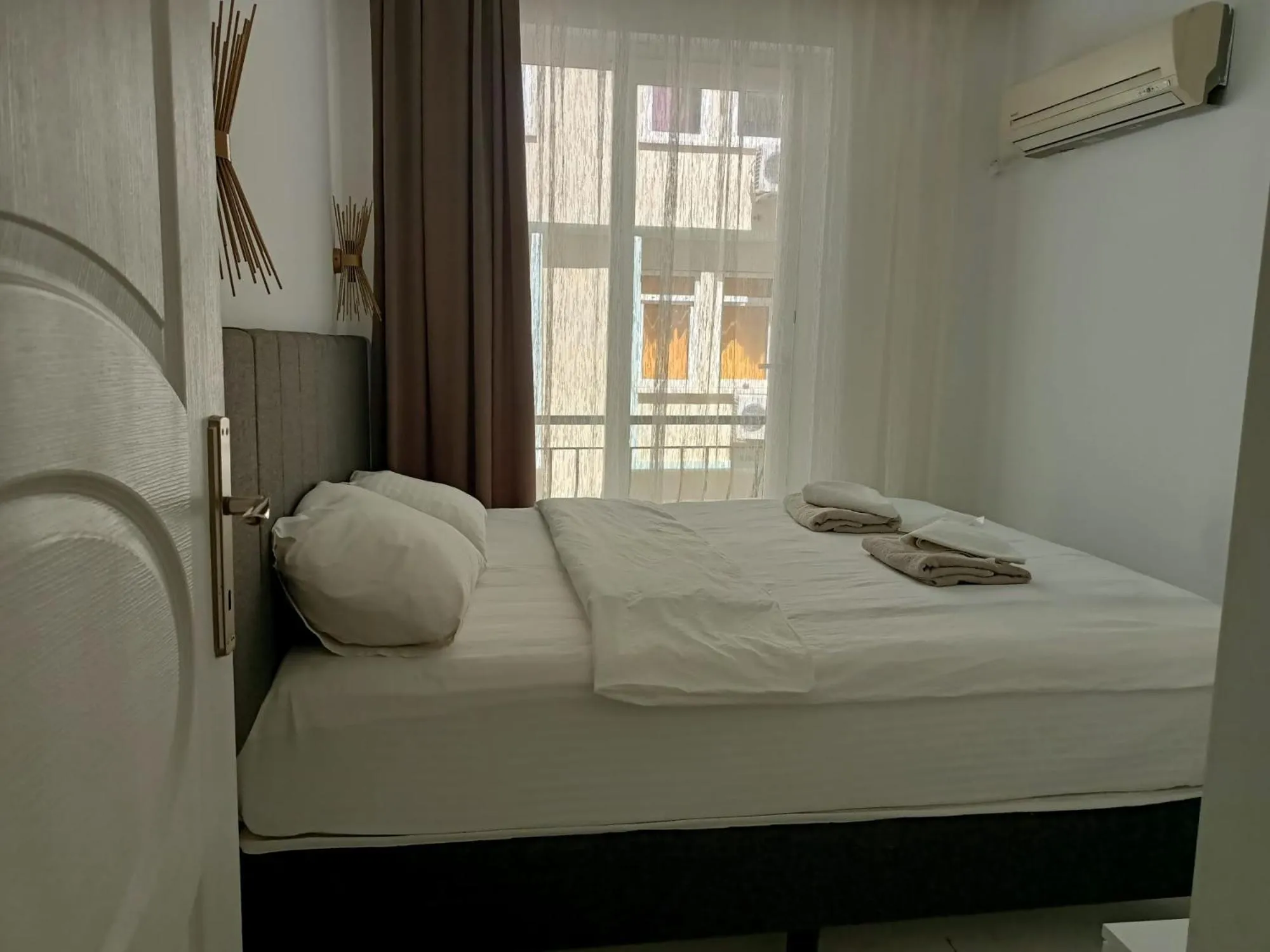 Bed in Vienna Apart Otel