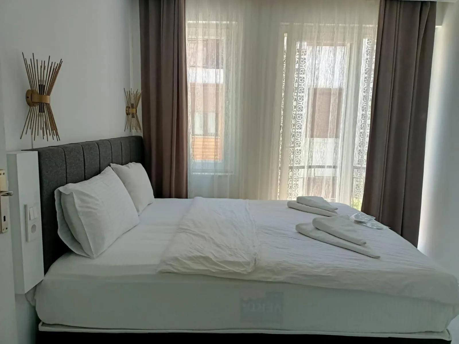 Bed in Vienna Apart Otel