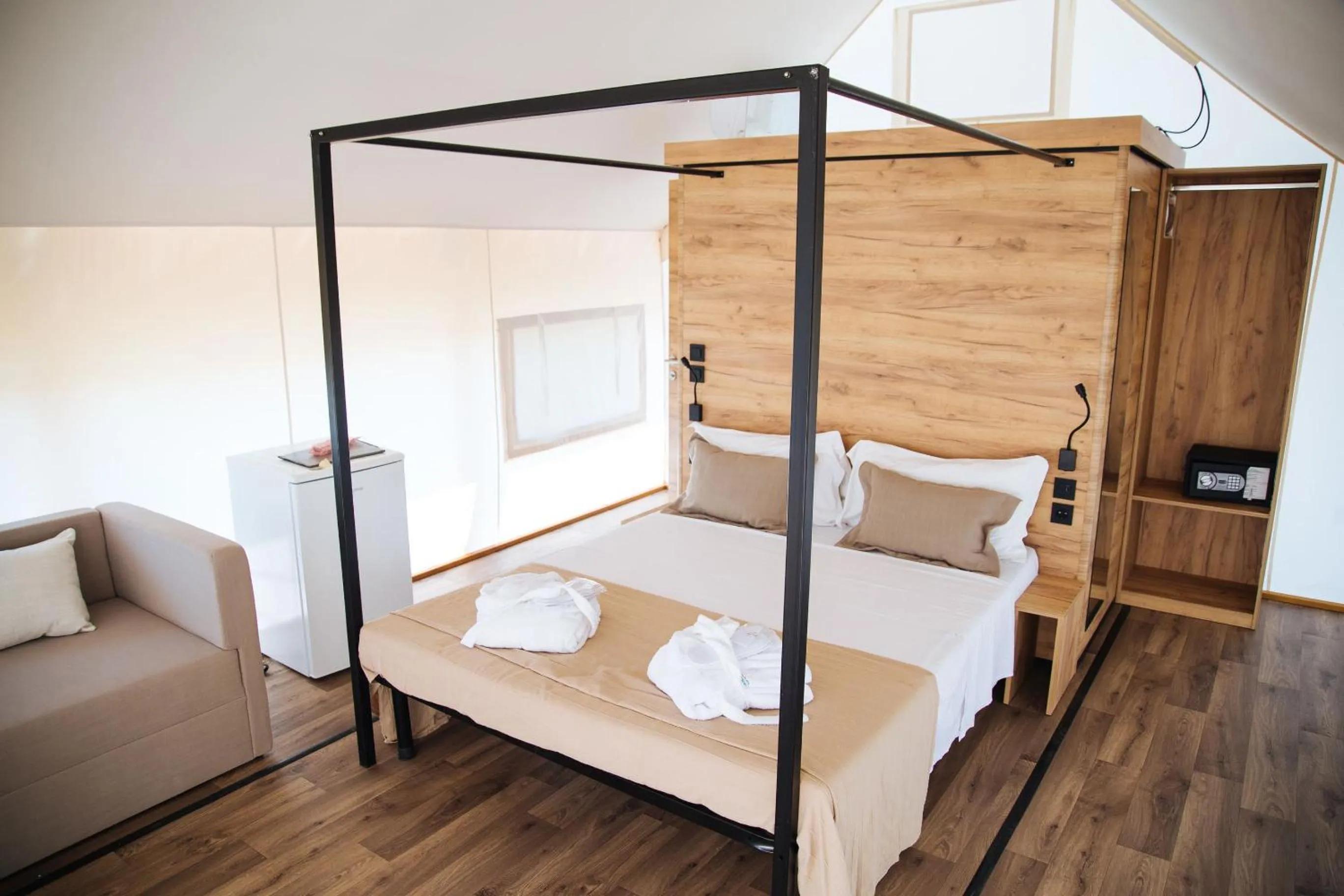 Bed in Nabi Resort Glamping & SPA