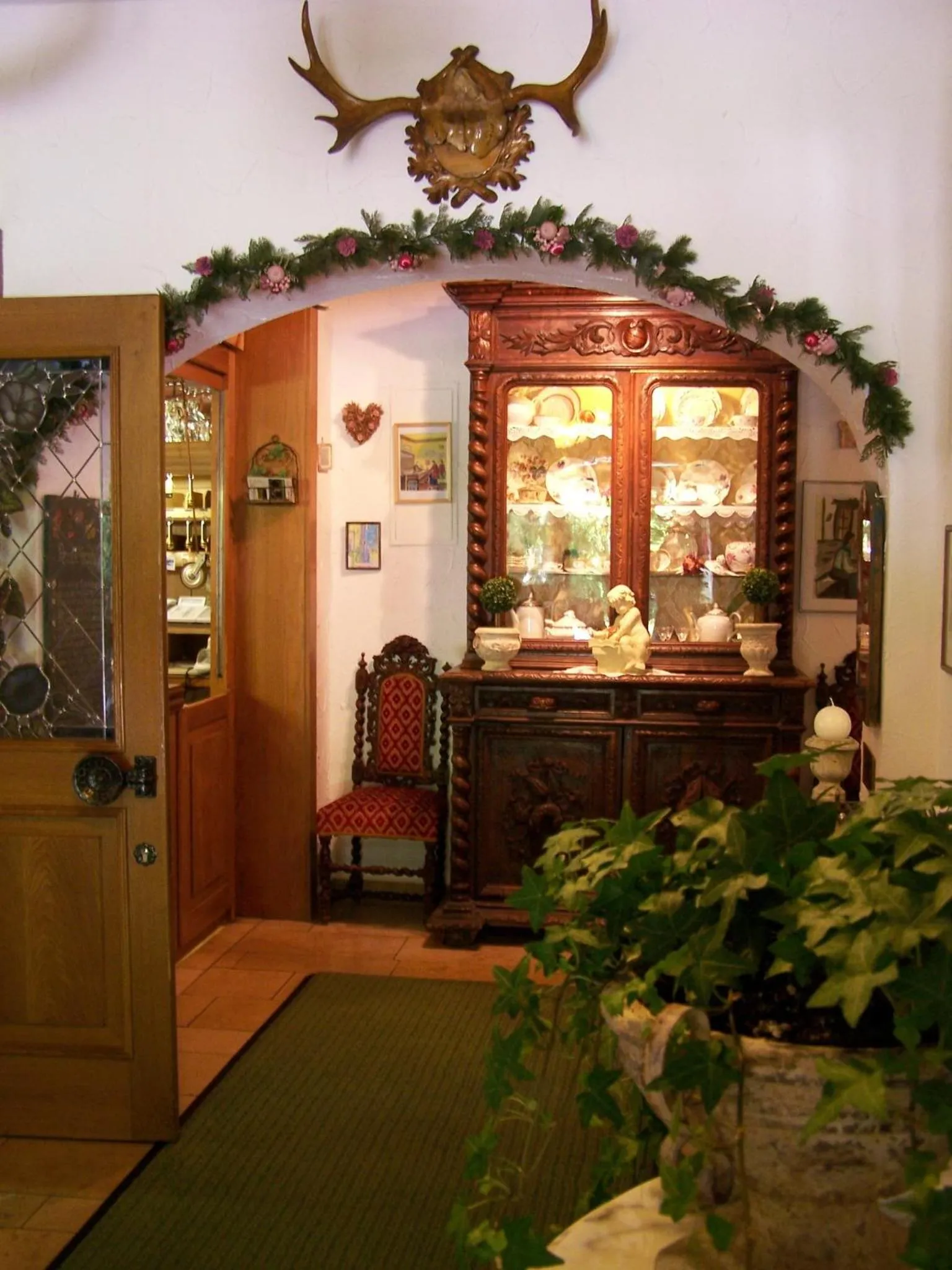 Decorative detail in Hotel Pfrontener Hof