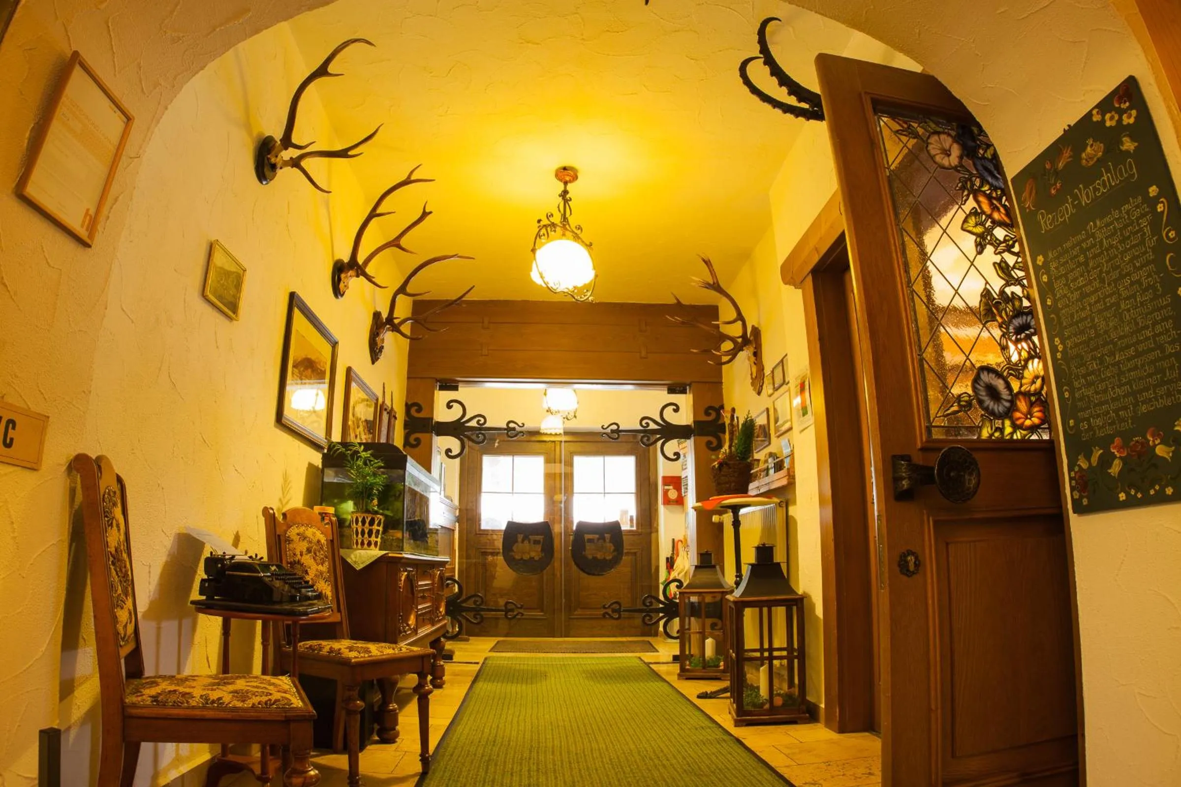 Decorative detail in Hotel Pfrontener Hof