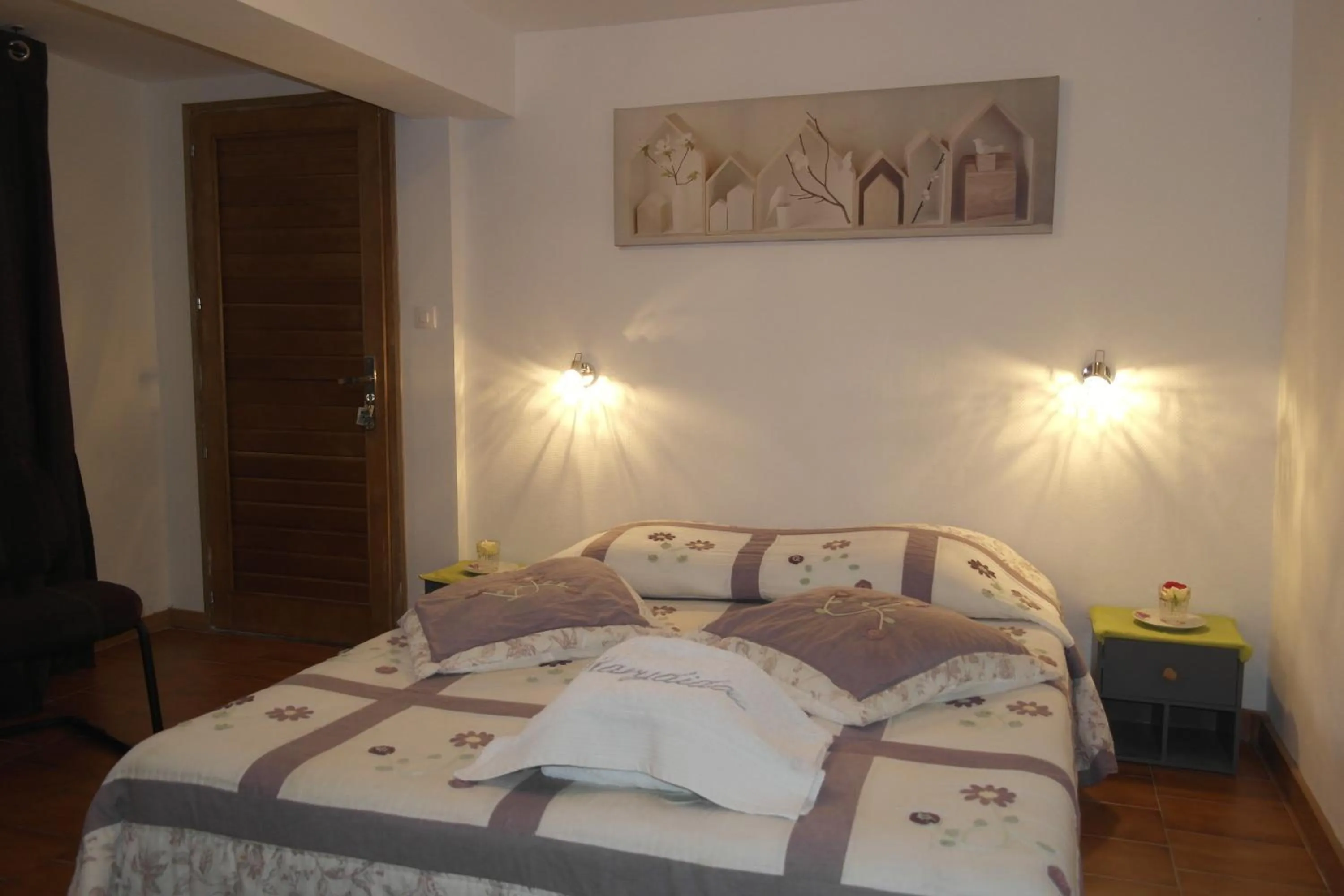 Bed in Chez Marydidou : Chambres d'hôtes