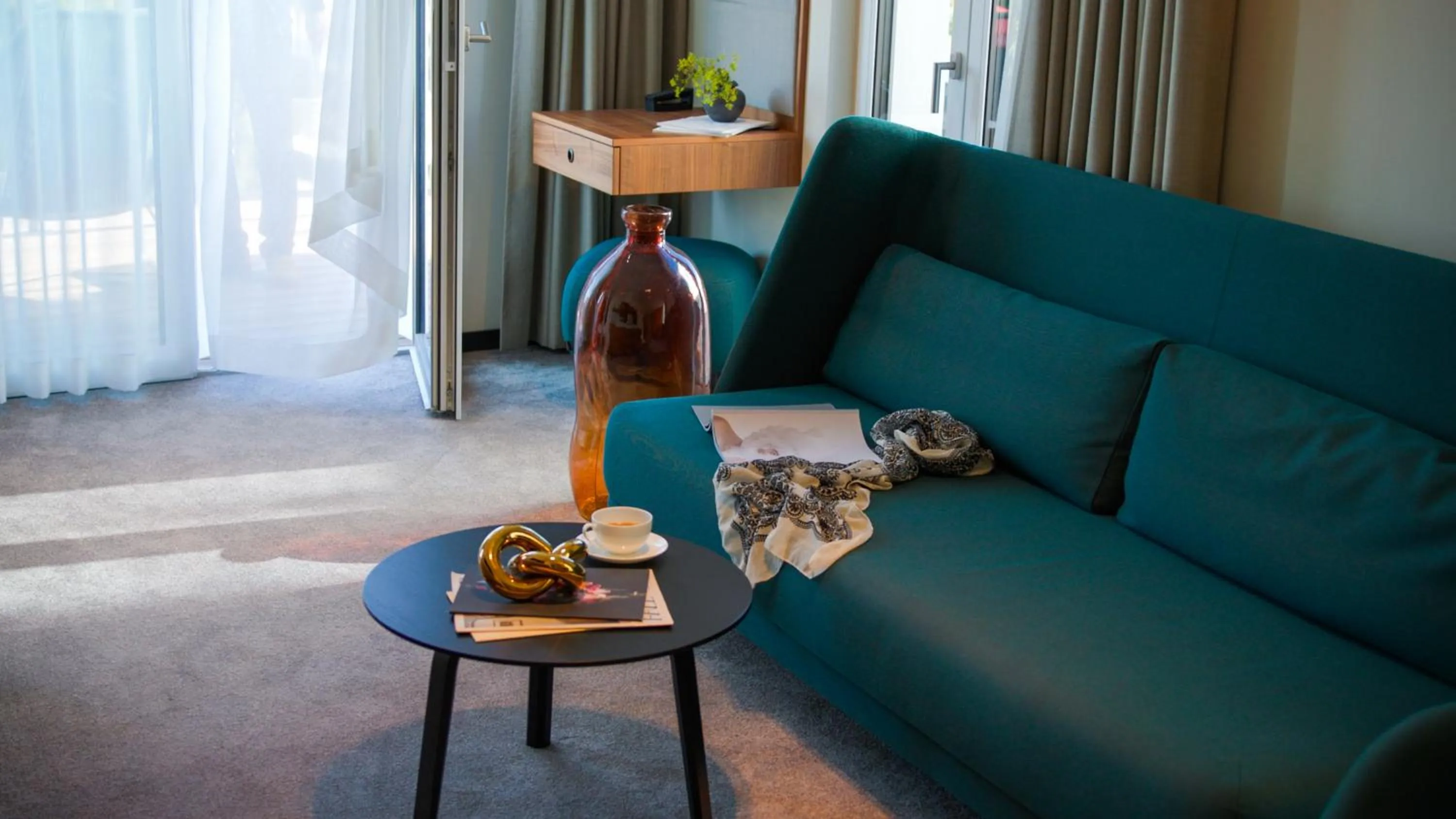 Living room in Baltic Hideaways Beach Hotel Warnemünde