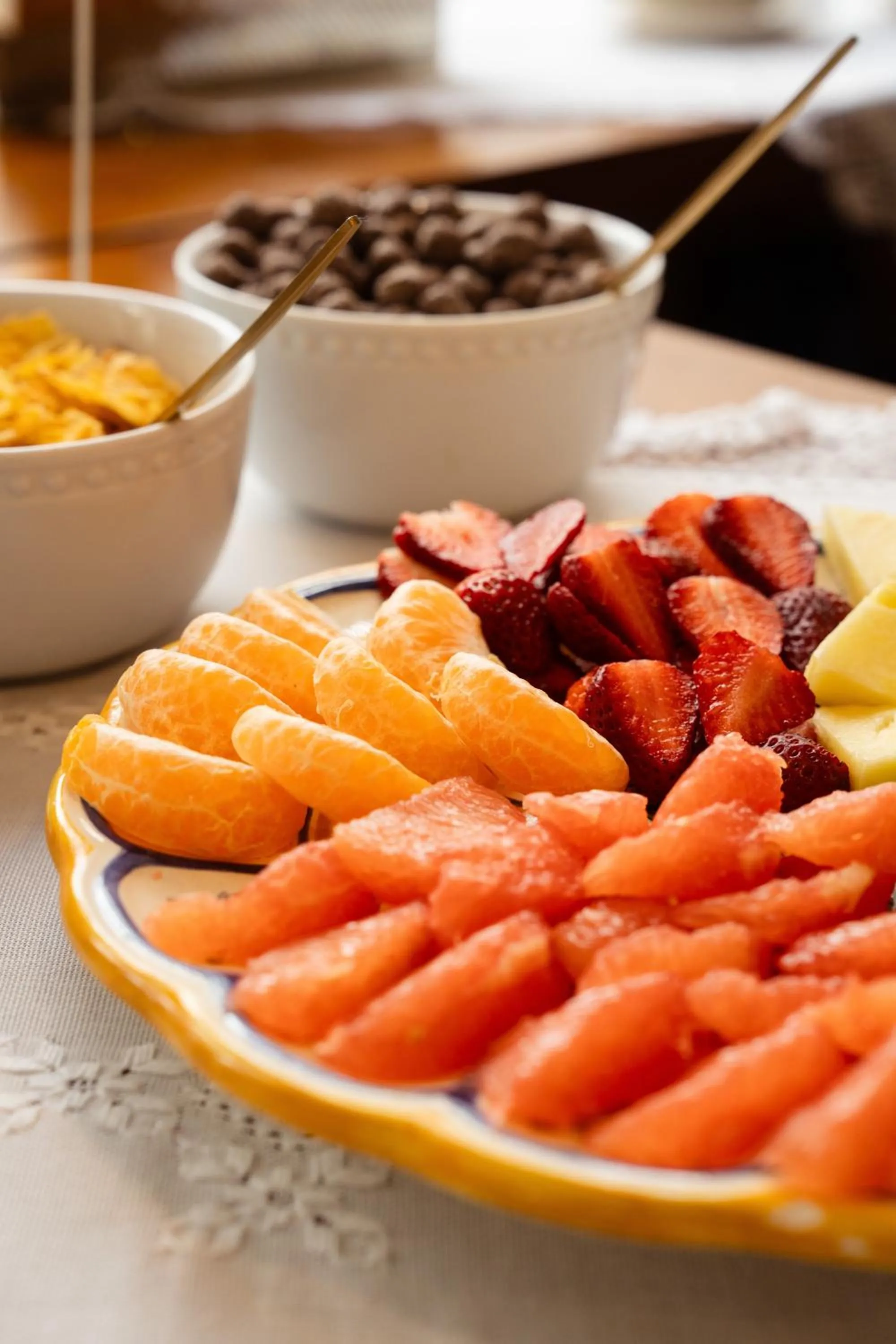 Buffet breakfast in Villa Vicuña Salta Hotel Boutique